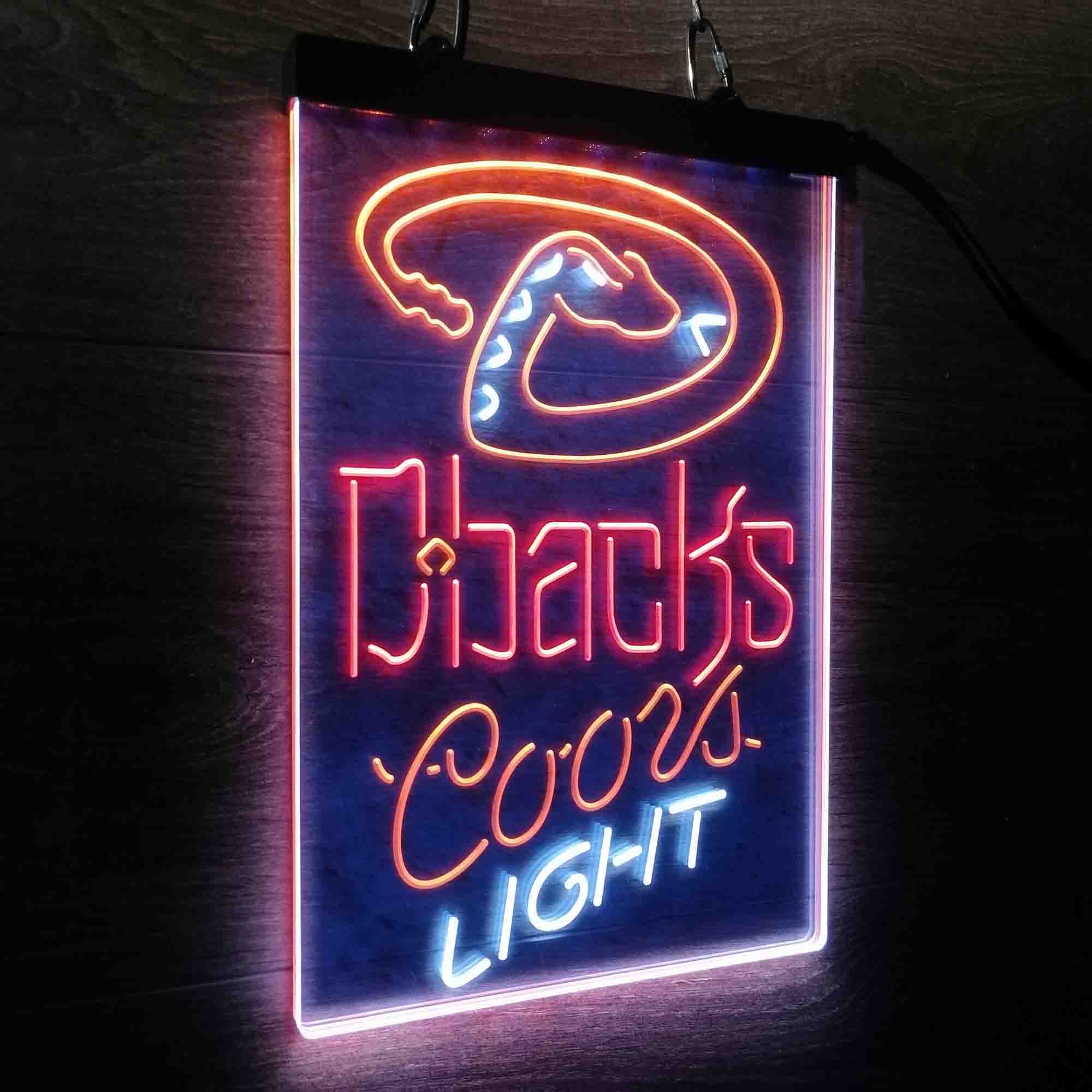 Arizona Diamondbacks Neon LED Sign 3 Colors