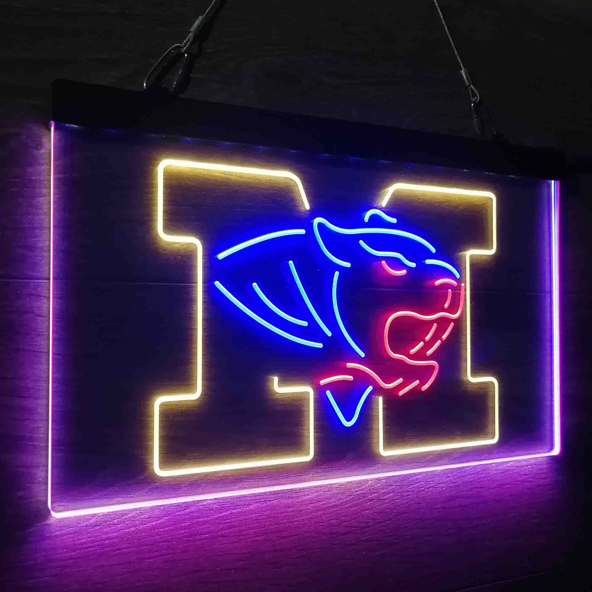 University Tigers University of Missouri Tigers Neon LED Sign 3 Colors