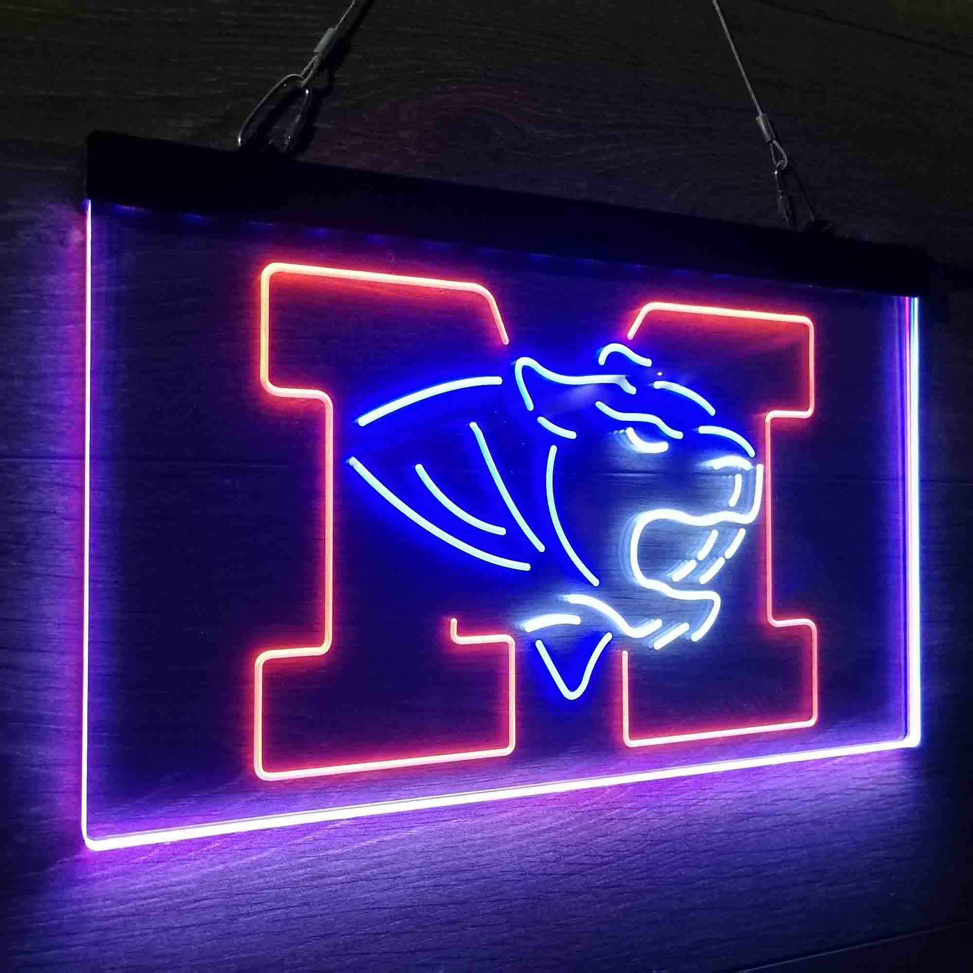 University Tigers University of Missouri Tigers Neon LED Sign 3 Colors