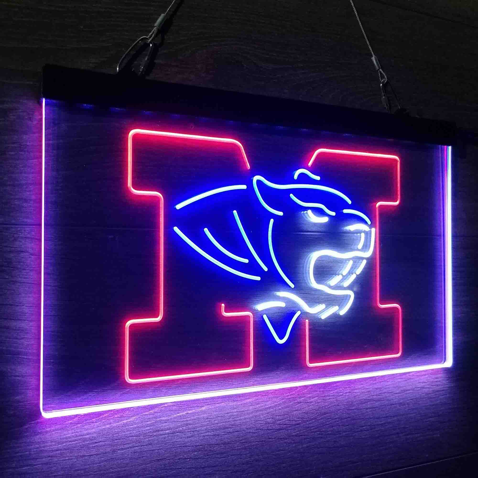 University Tigers University of Missouri Tigers Neon LED Sign 3 Colors