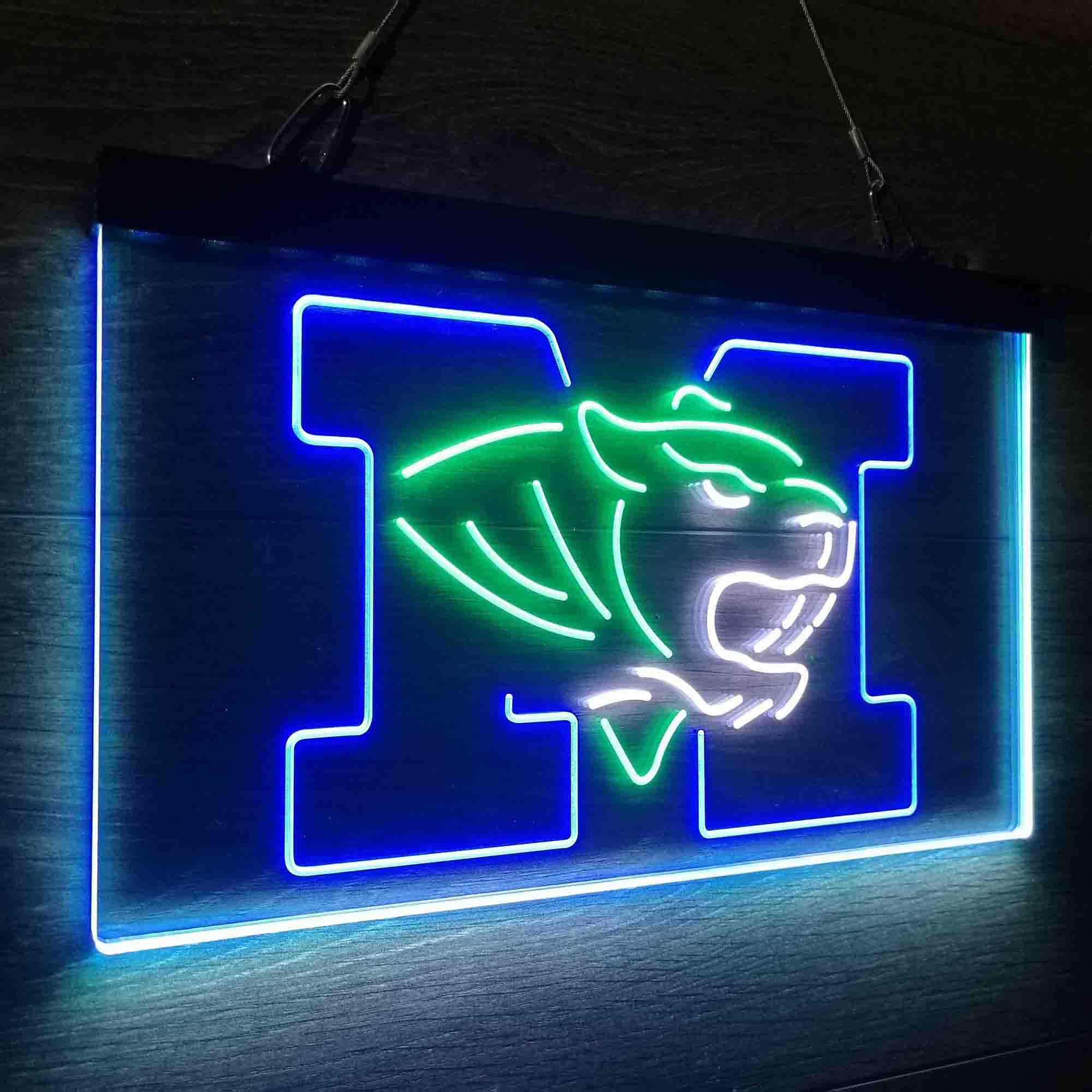 University Tigers University of Missouri Tigers Neon LED Sign 3 Colors