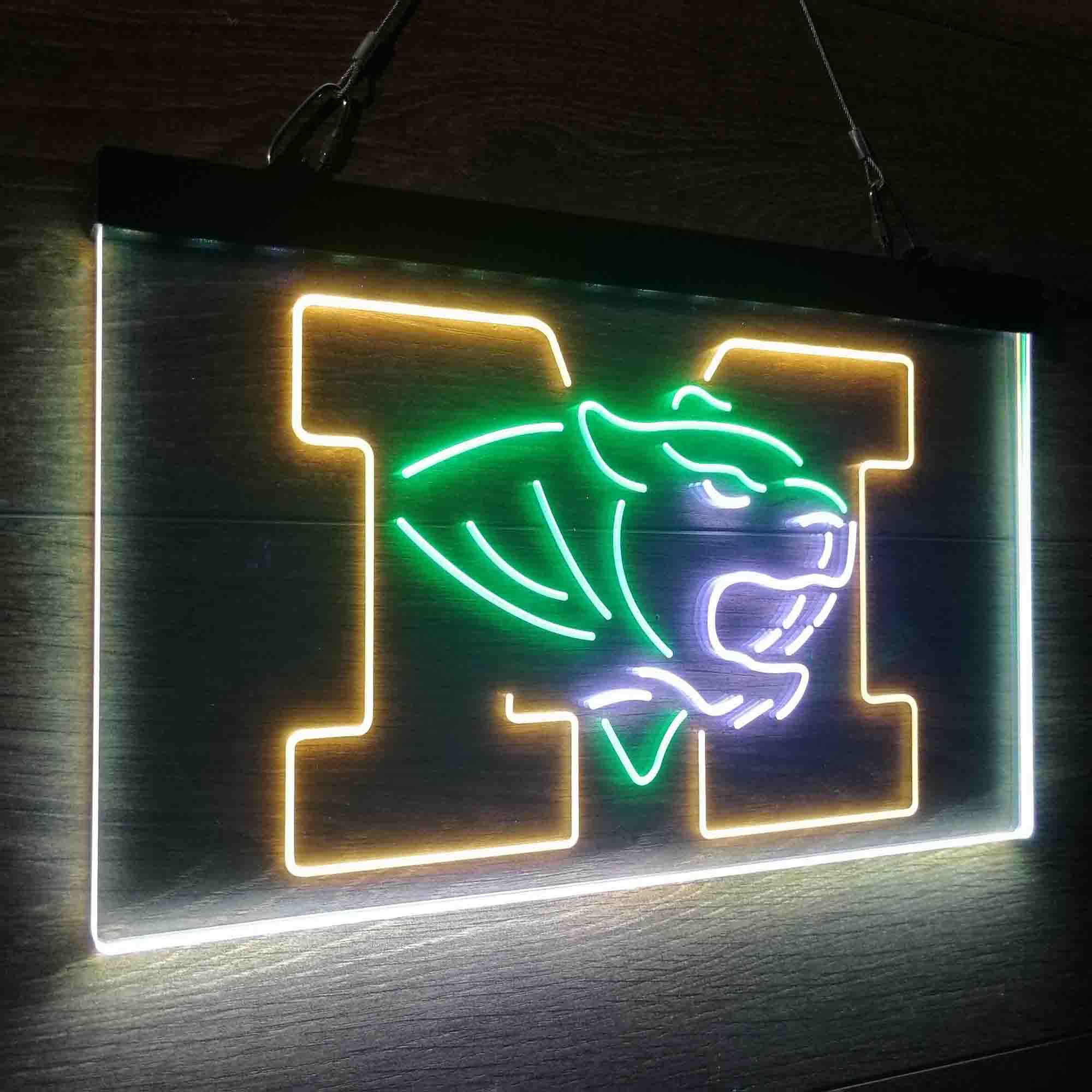 University Tigers University of Missouri Tigers Neon LED Sign 3 Colors