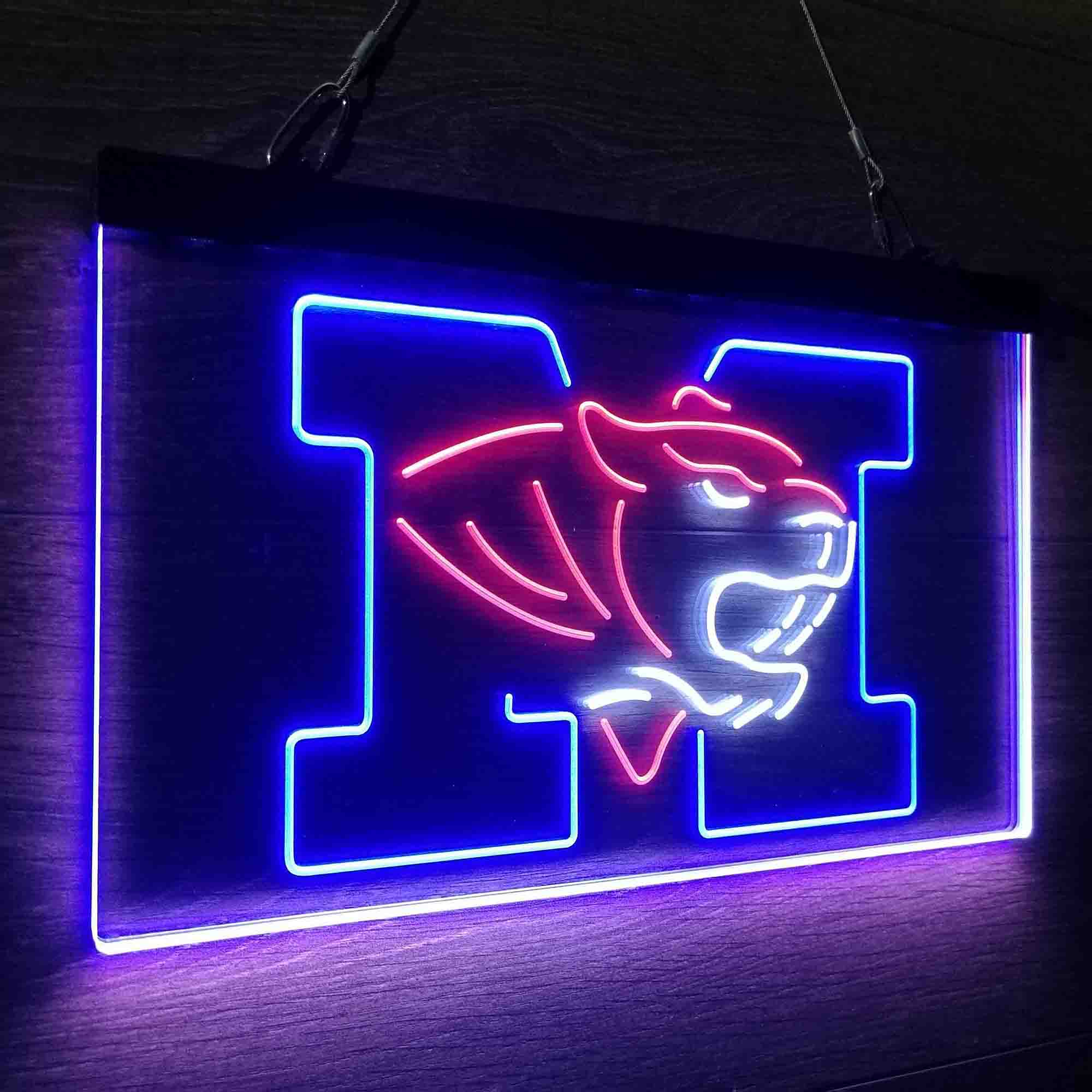 University Tigers University of Missouri Tigers Neon LED Sign 3 Colors