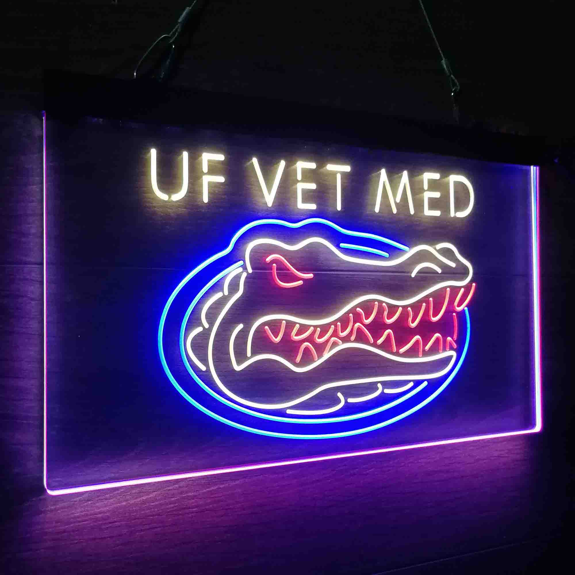 University Baseball Florida Gators Neon LED Sign 3 Colors