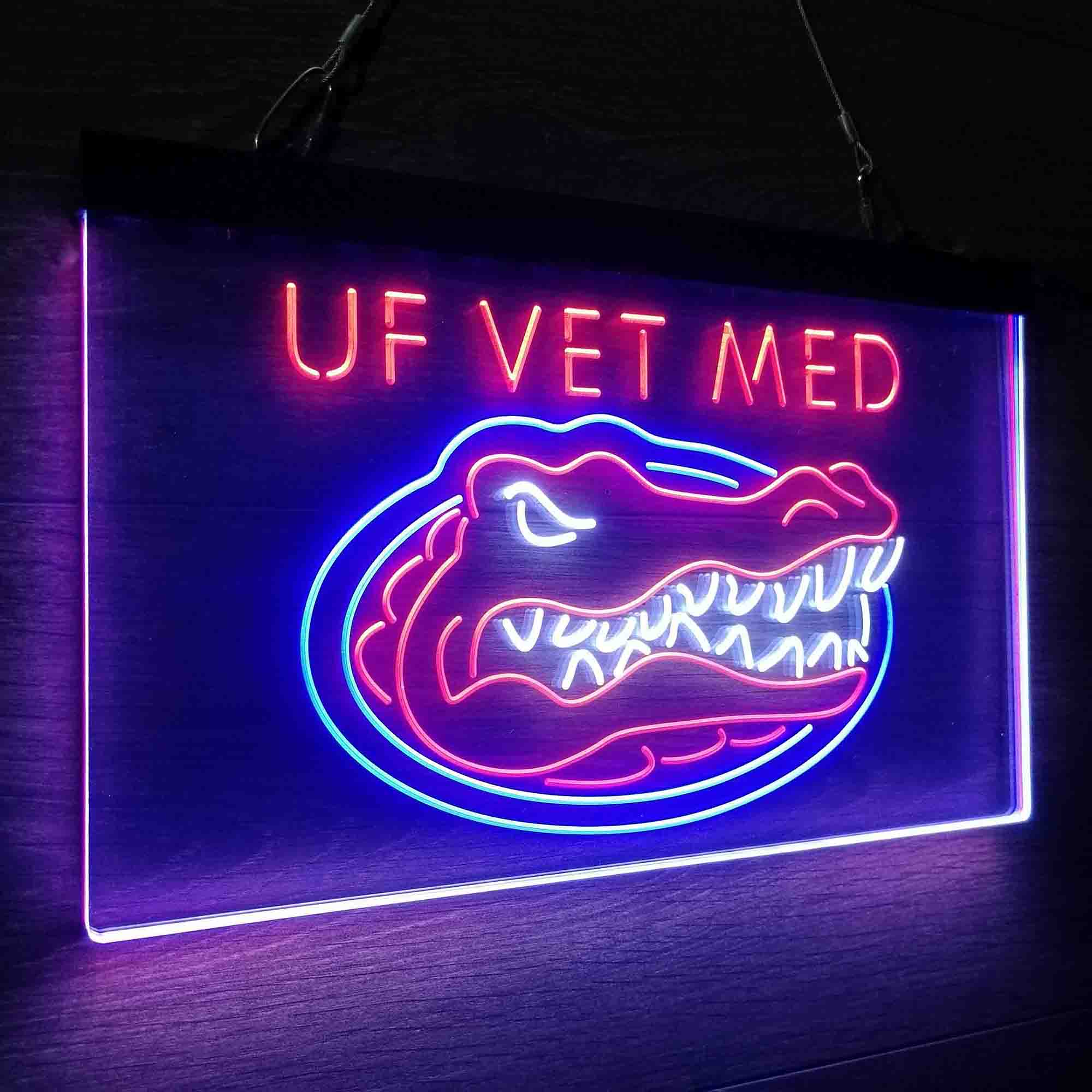 University Baseball Florida Gators Neon LED Sign 3 Colors