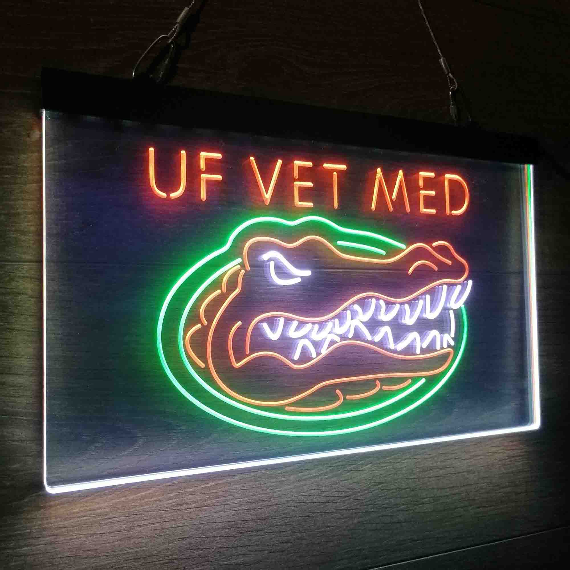 University Baseball Florida Gators Neon LED Sign 3 Colors