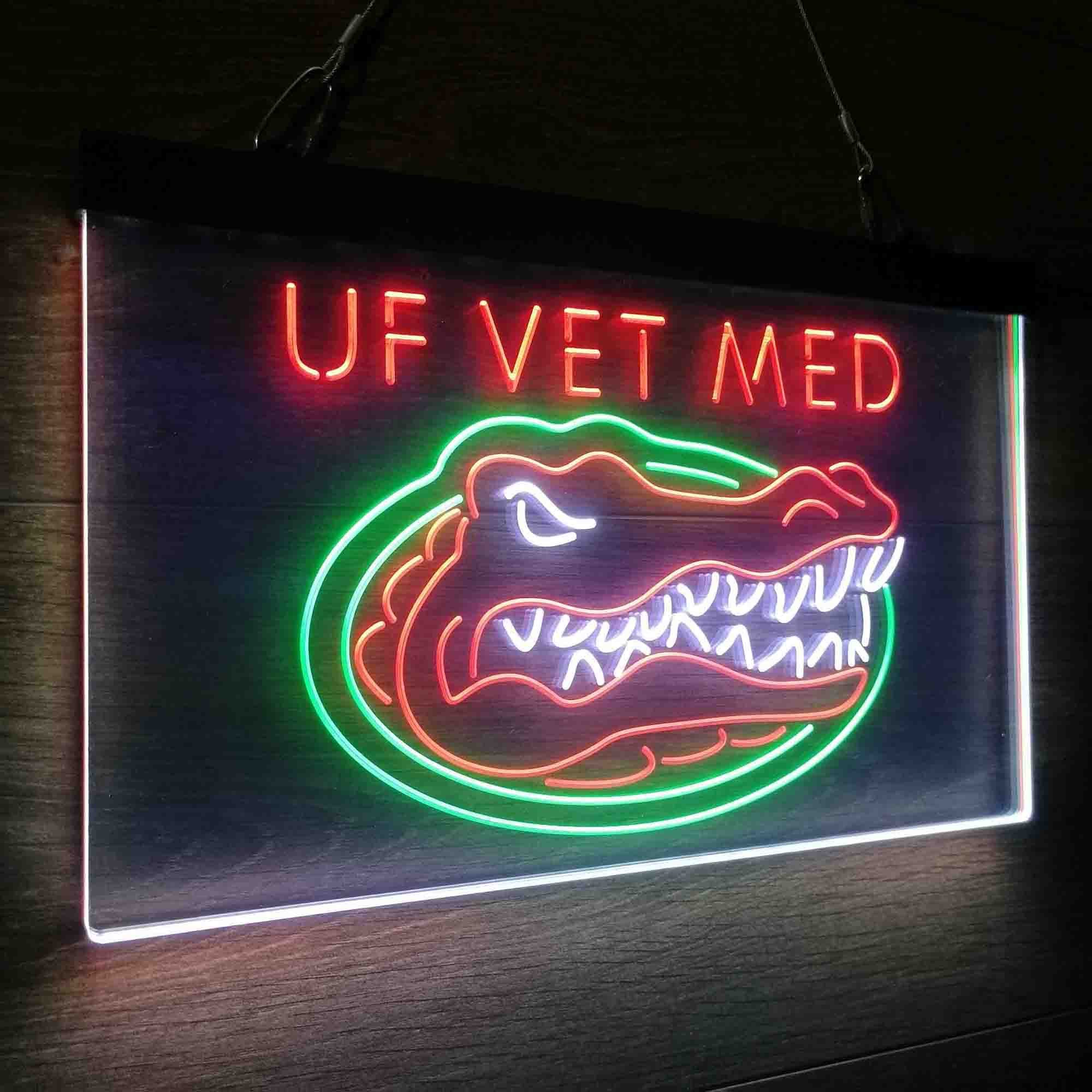 University Baseball Florida Gators Neon LED Sign 3 Colors