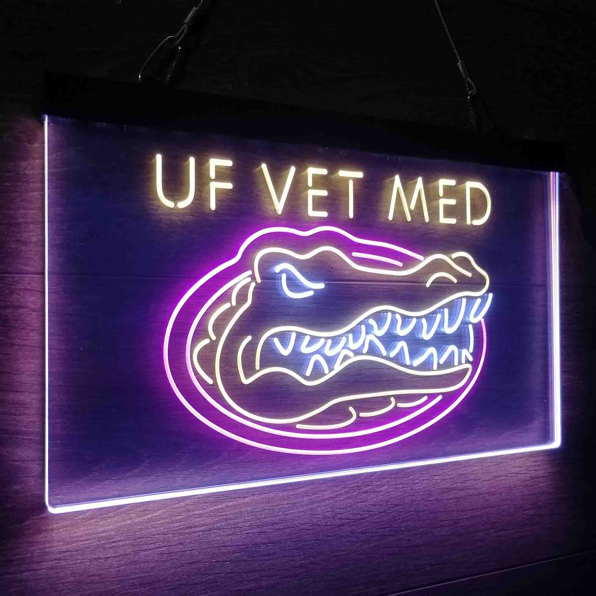 University Baseball Florida Gators Neon LED Sign 3 Colors