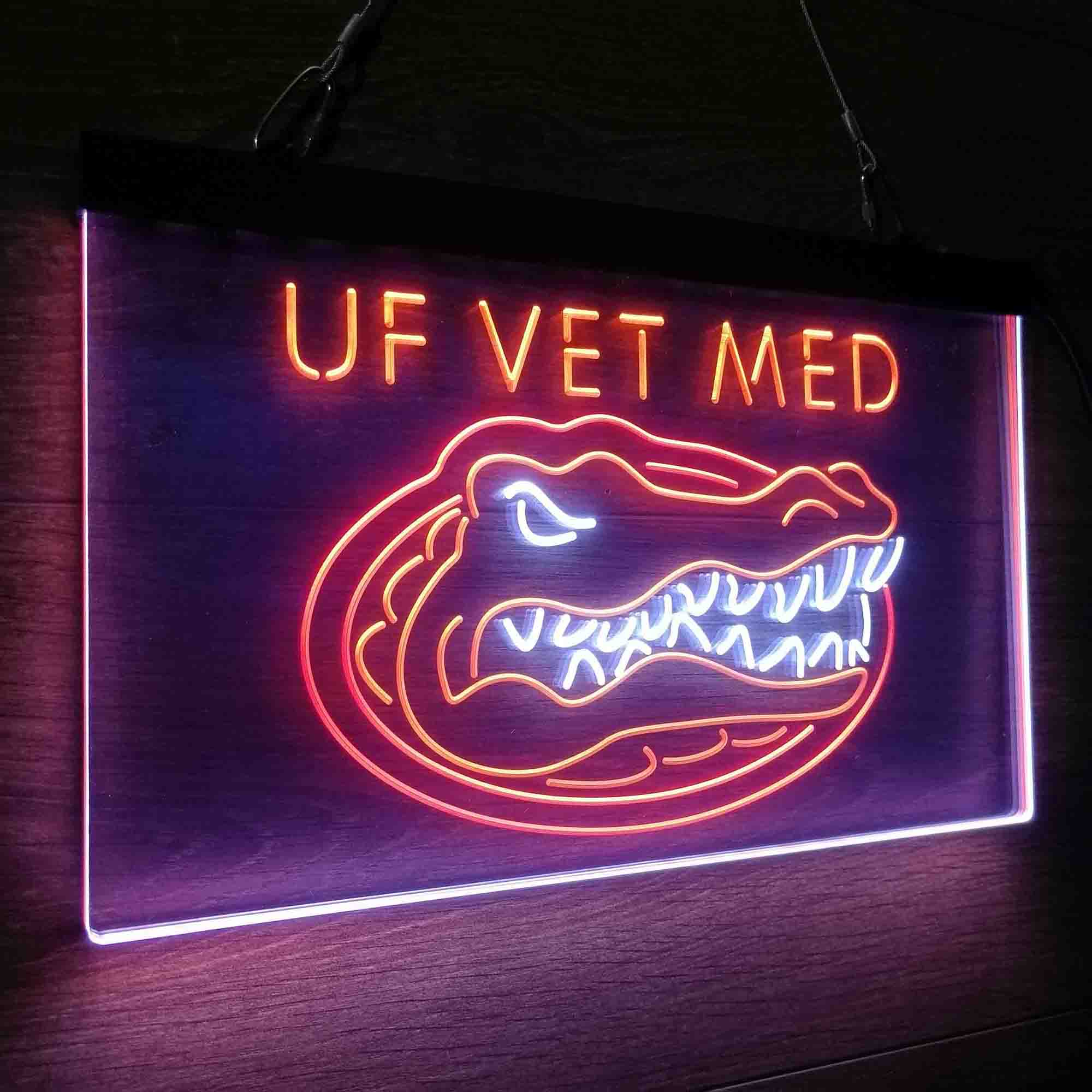 University Baseball Florida Gators Neon LED Sign 3 Colors