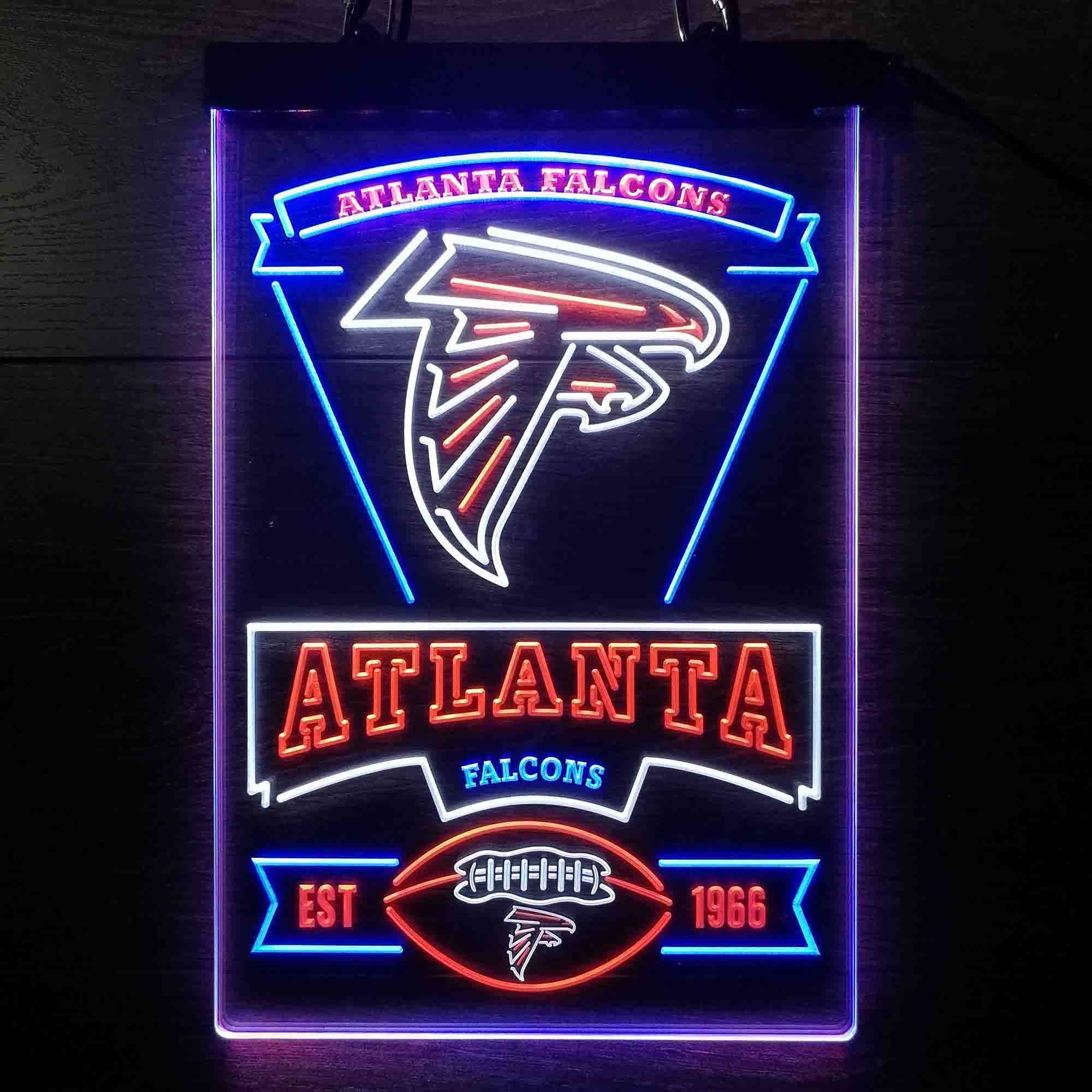 Atlanta Falcons Led Light Sign