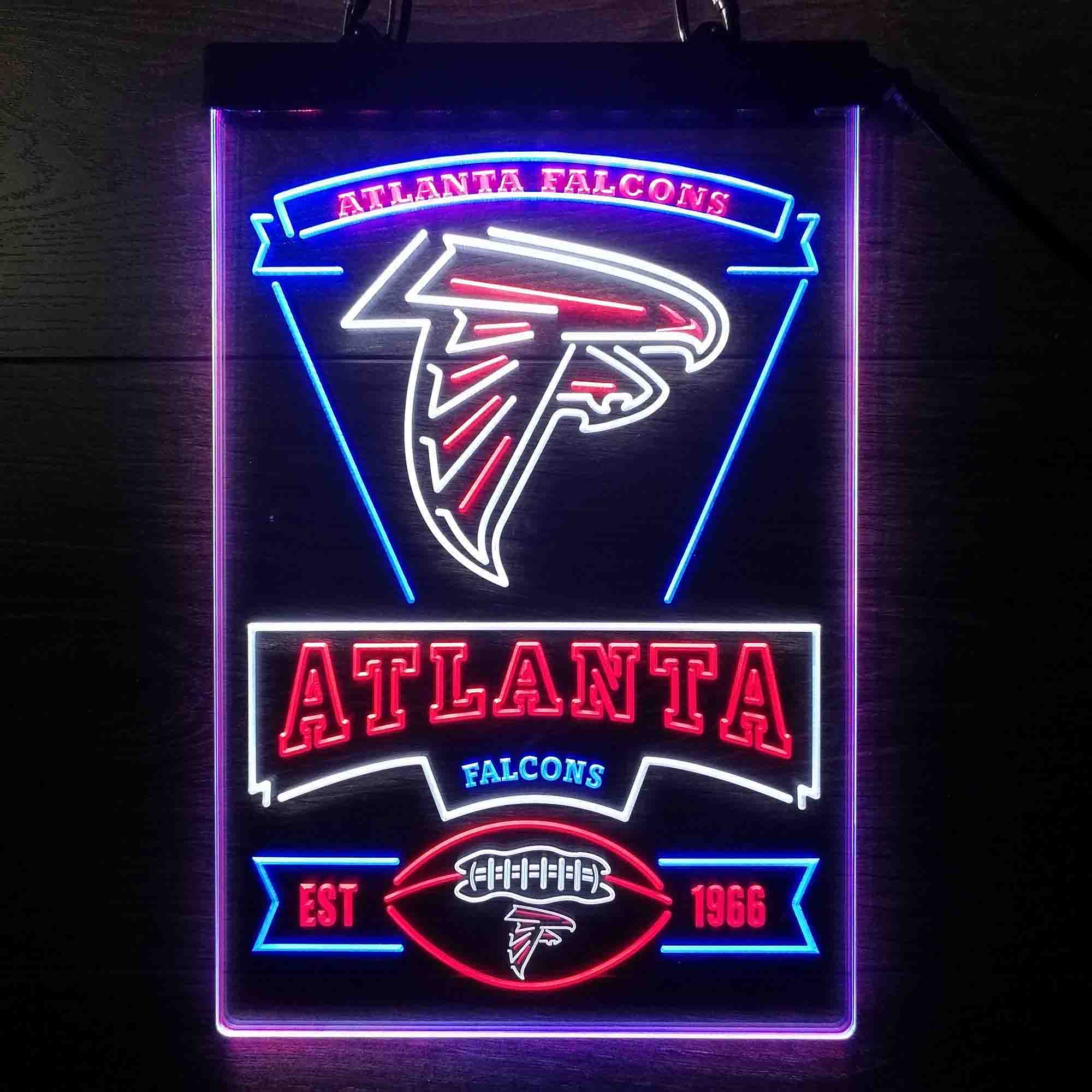 Atlanta Falcons Led Light Sign