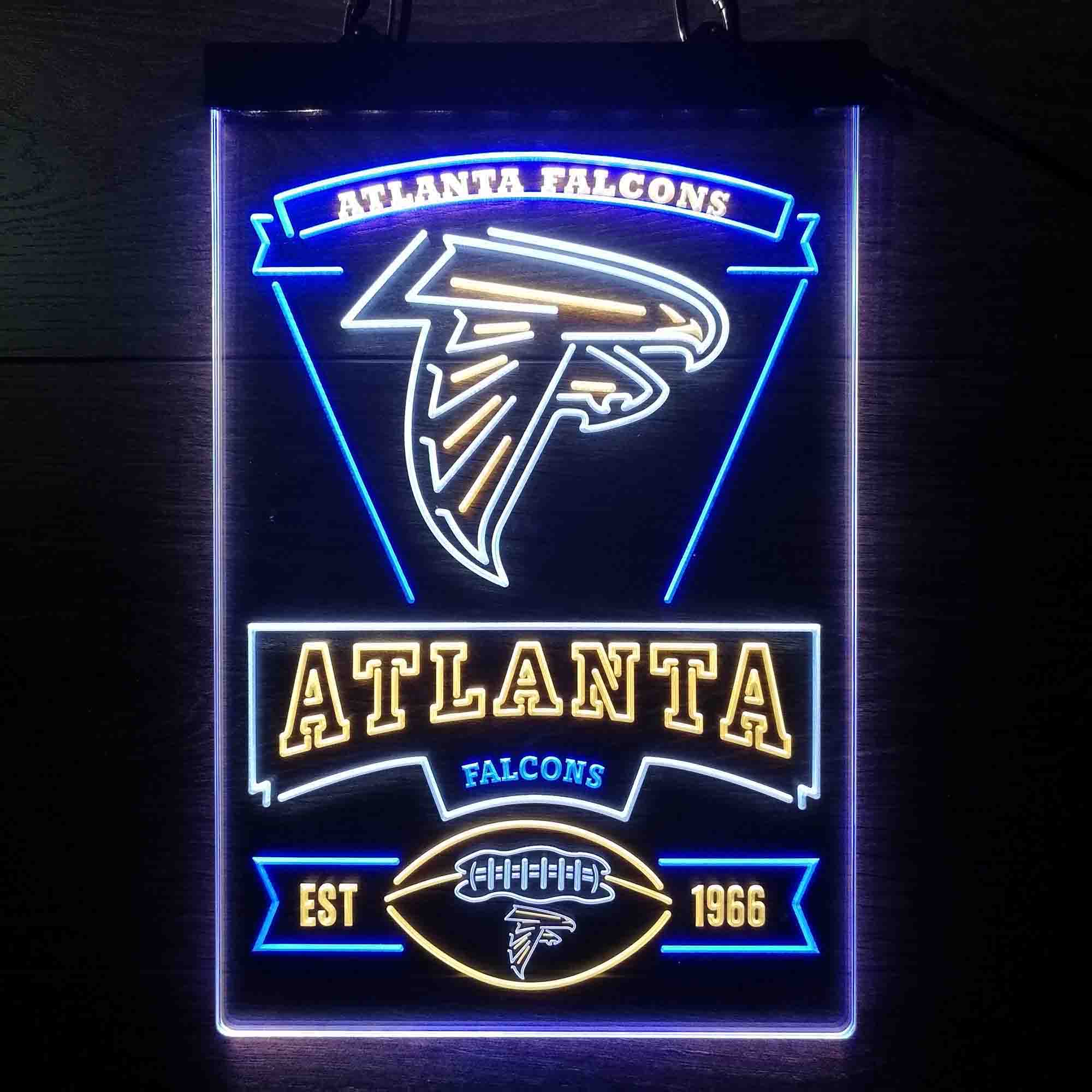 Atlanta Falcons Led Light Sign