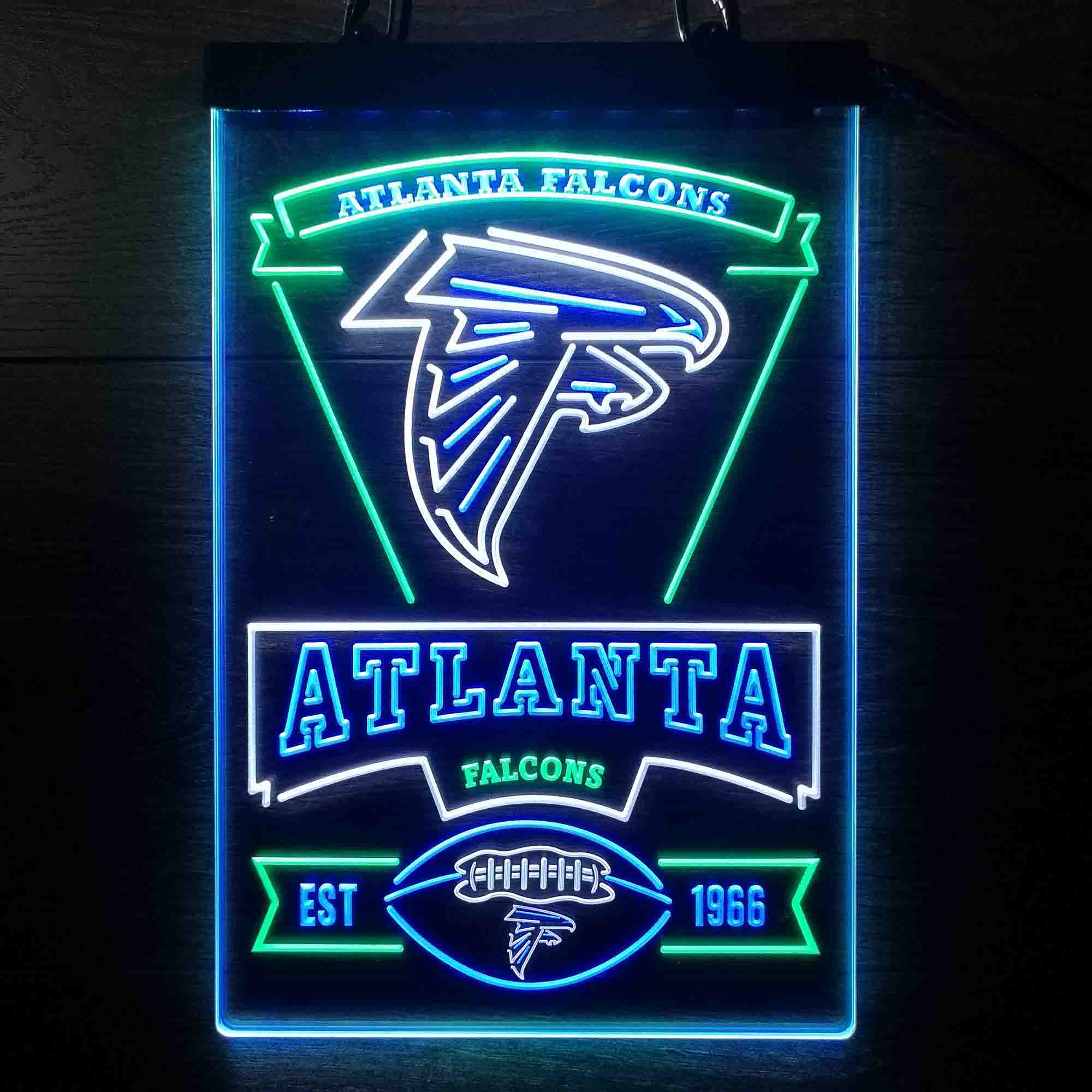 Atlanta Falcons Led Light Sign