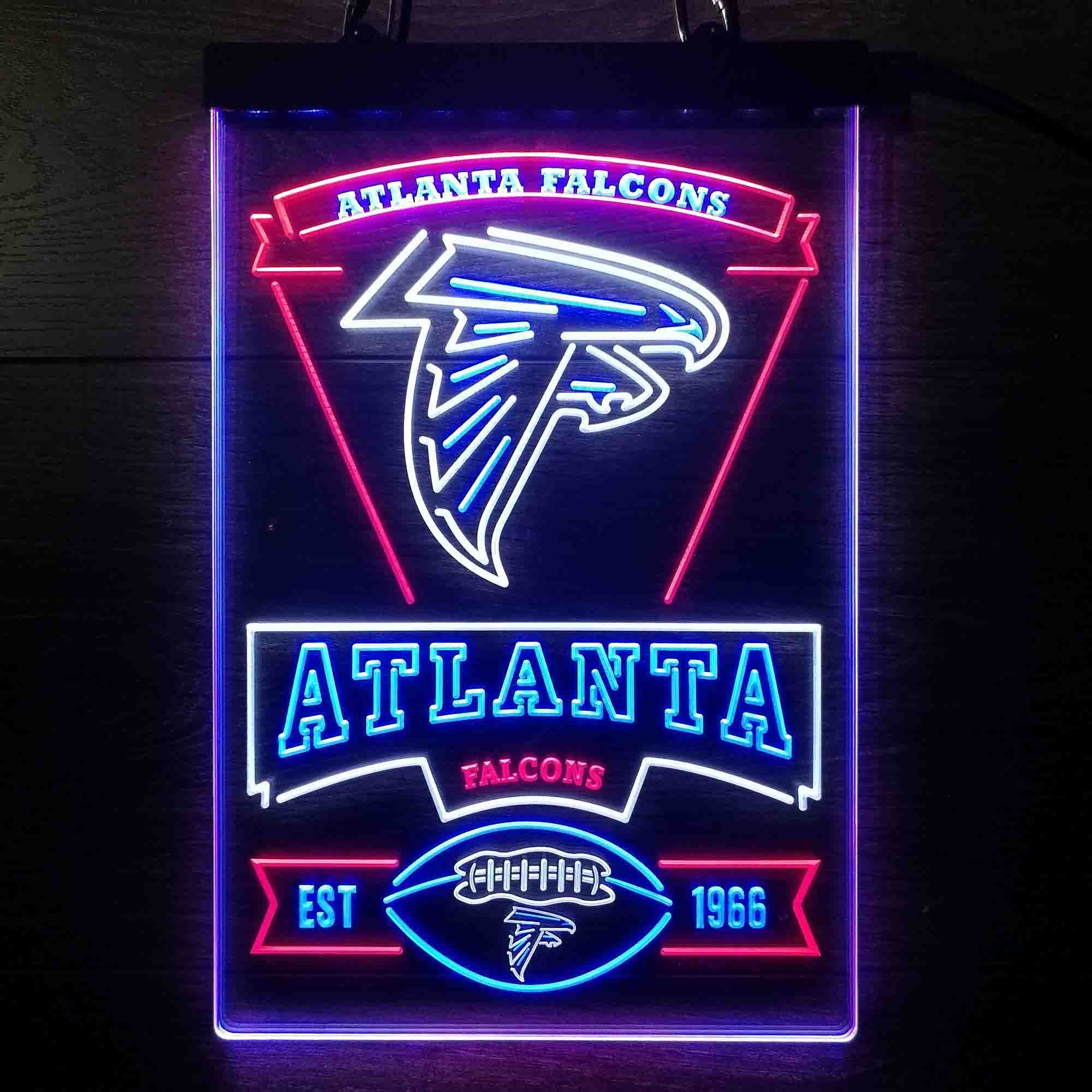 Atlanta Falcons Led Light Sign