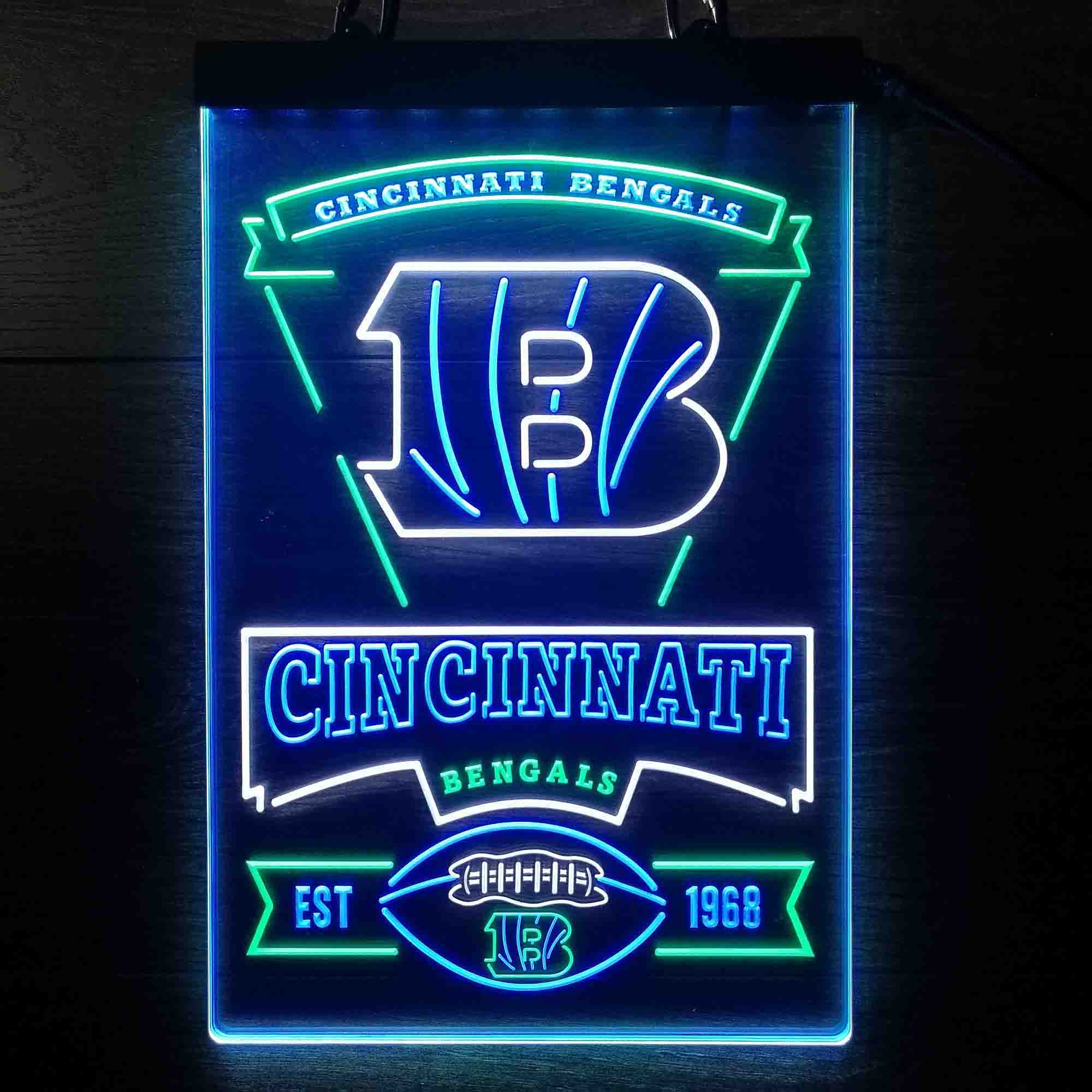 Cincinnati Bengals Led Light Sign