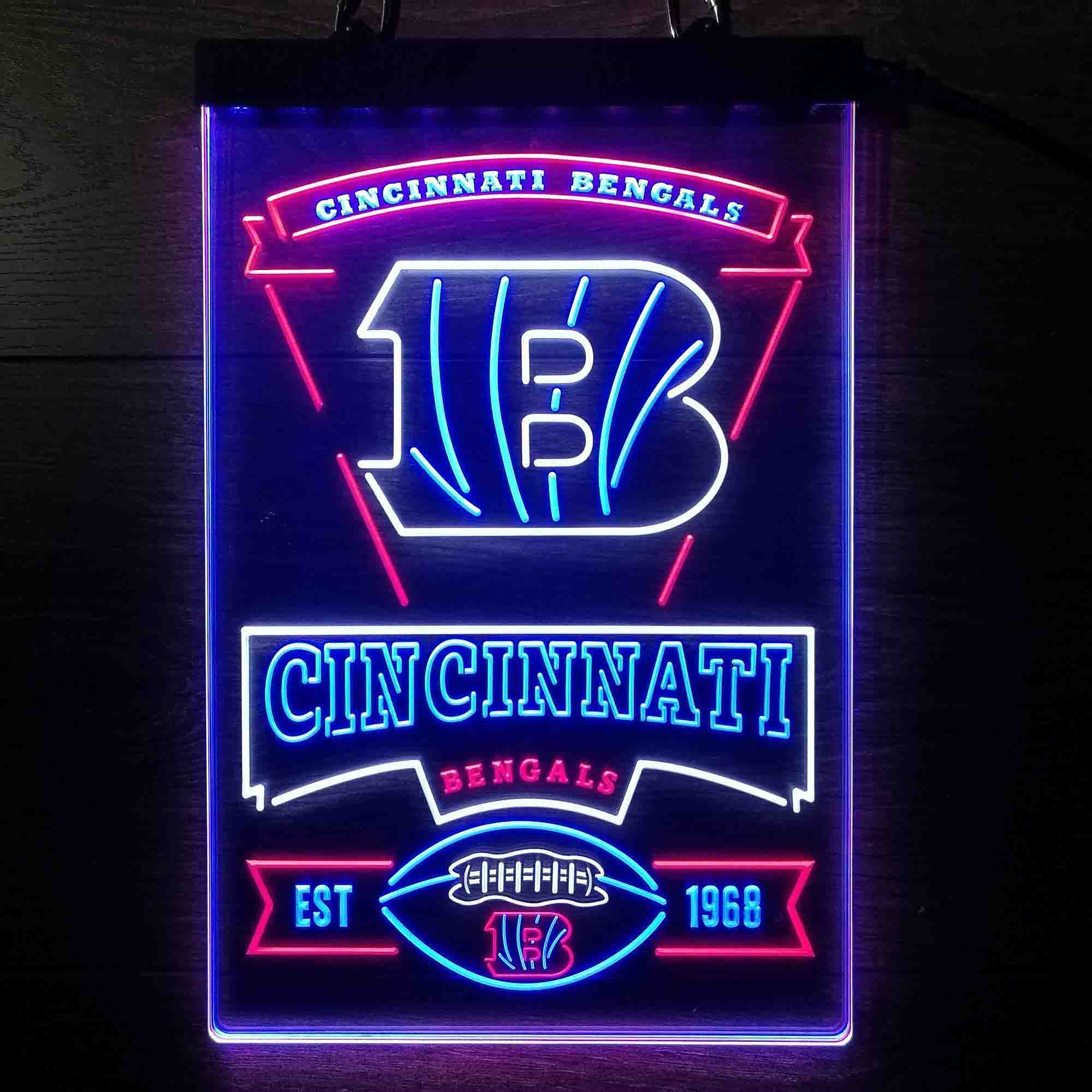 Cincinnati Bengals Led Light Sign