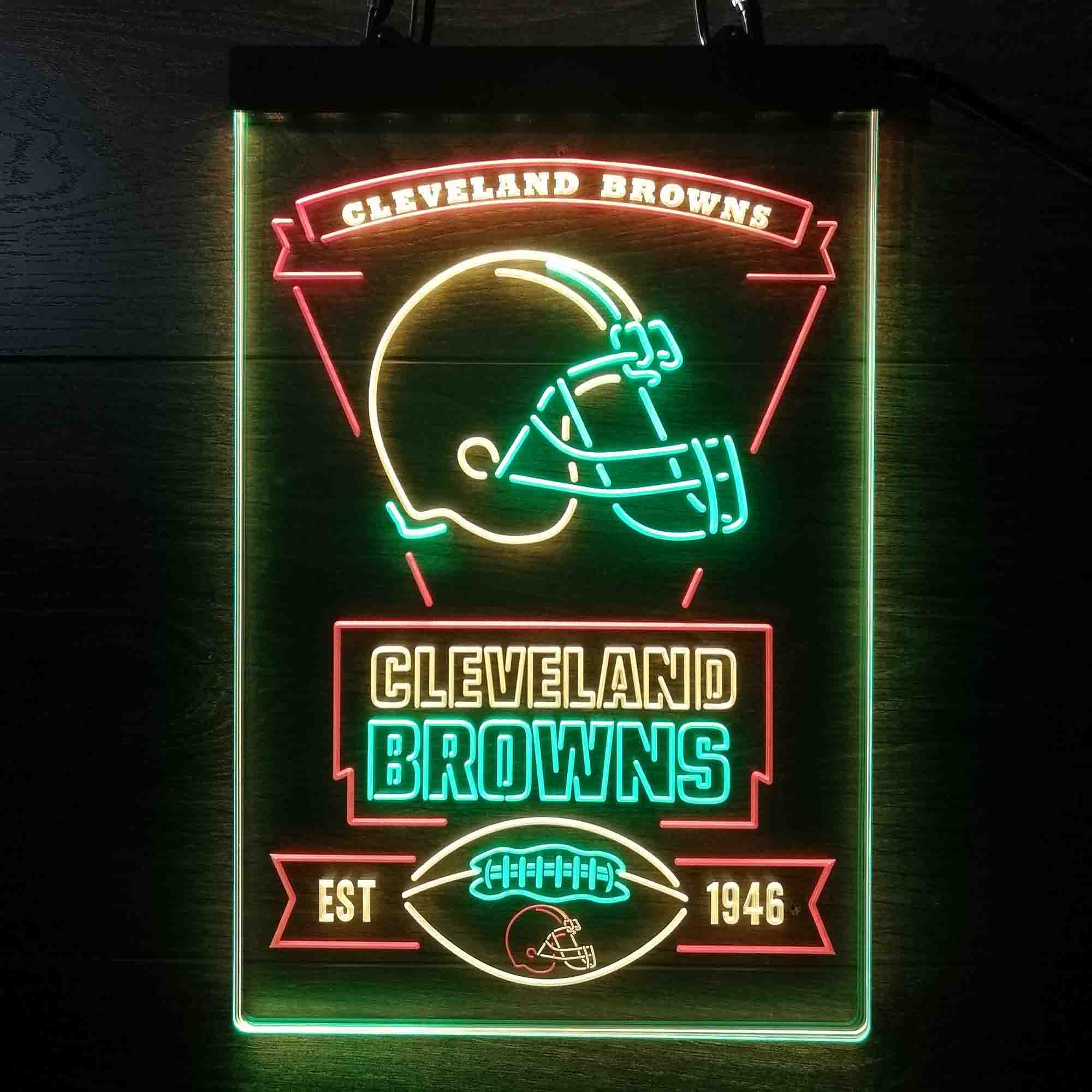 Cleveland Browns Led Light Sign