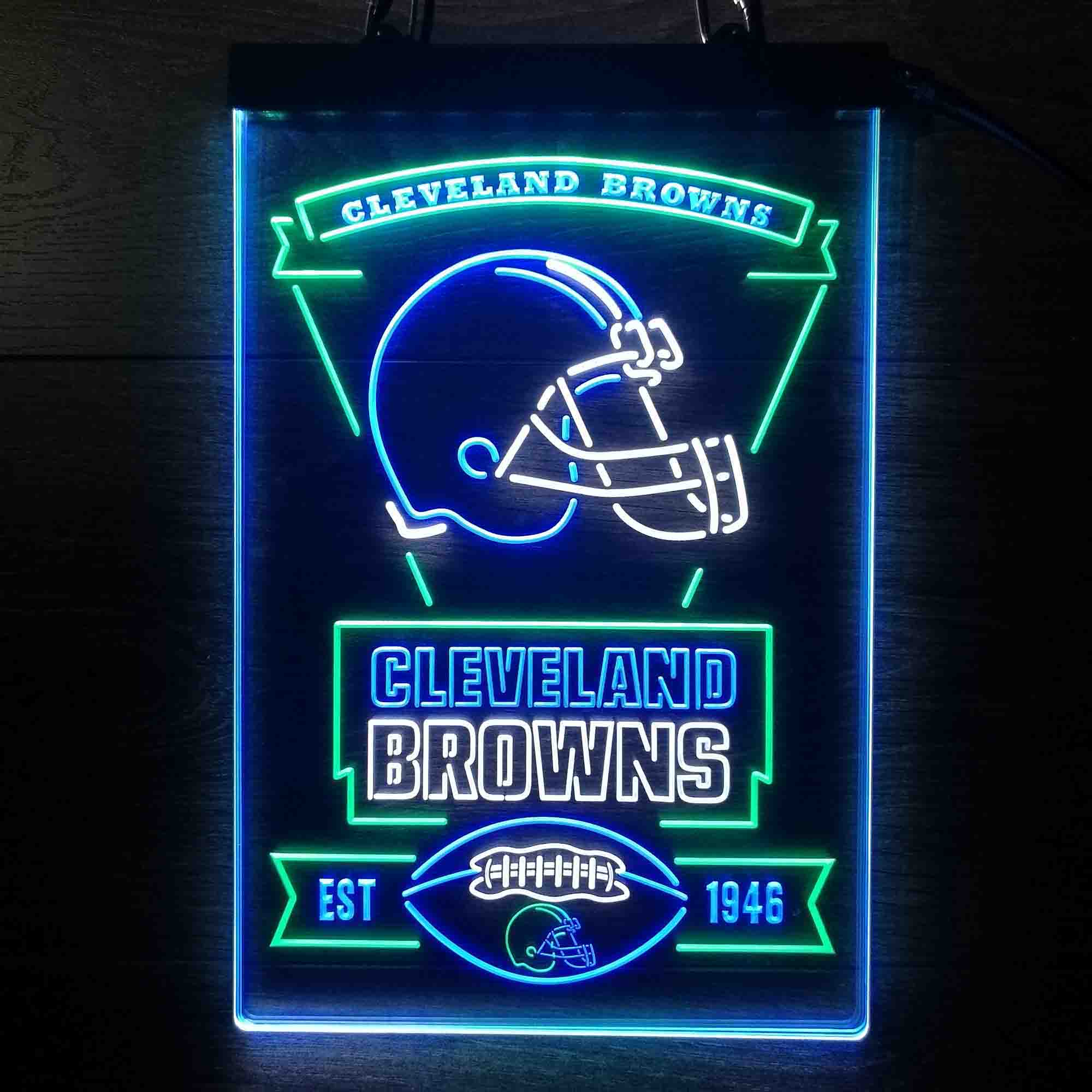 Cleveland Browns Led Light Sign