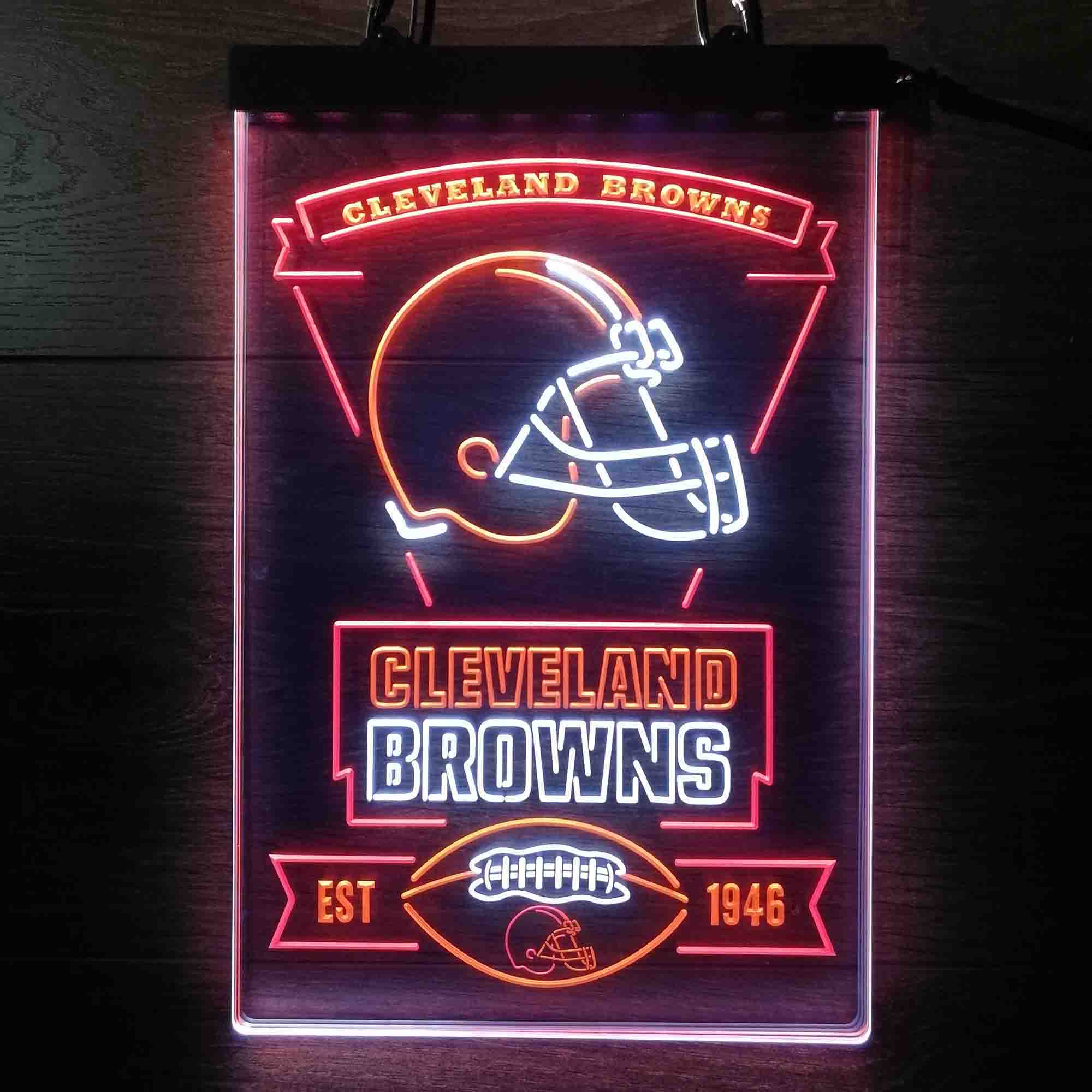 Cleveland Browns Led Light Sign