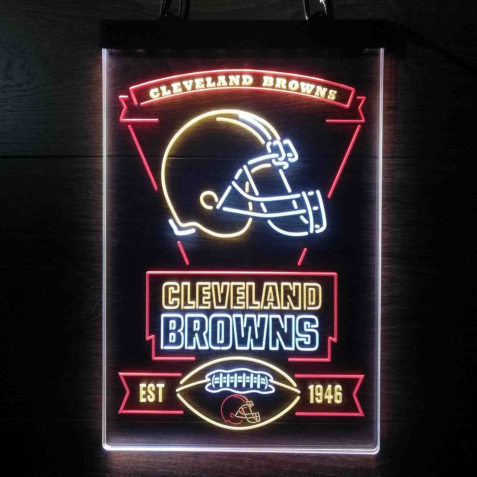 Cleveland Browns Led Light Sign