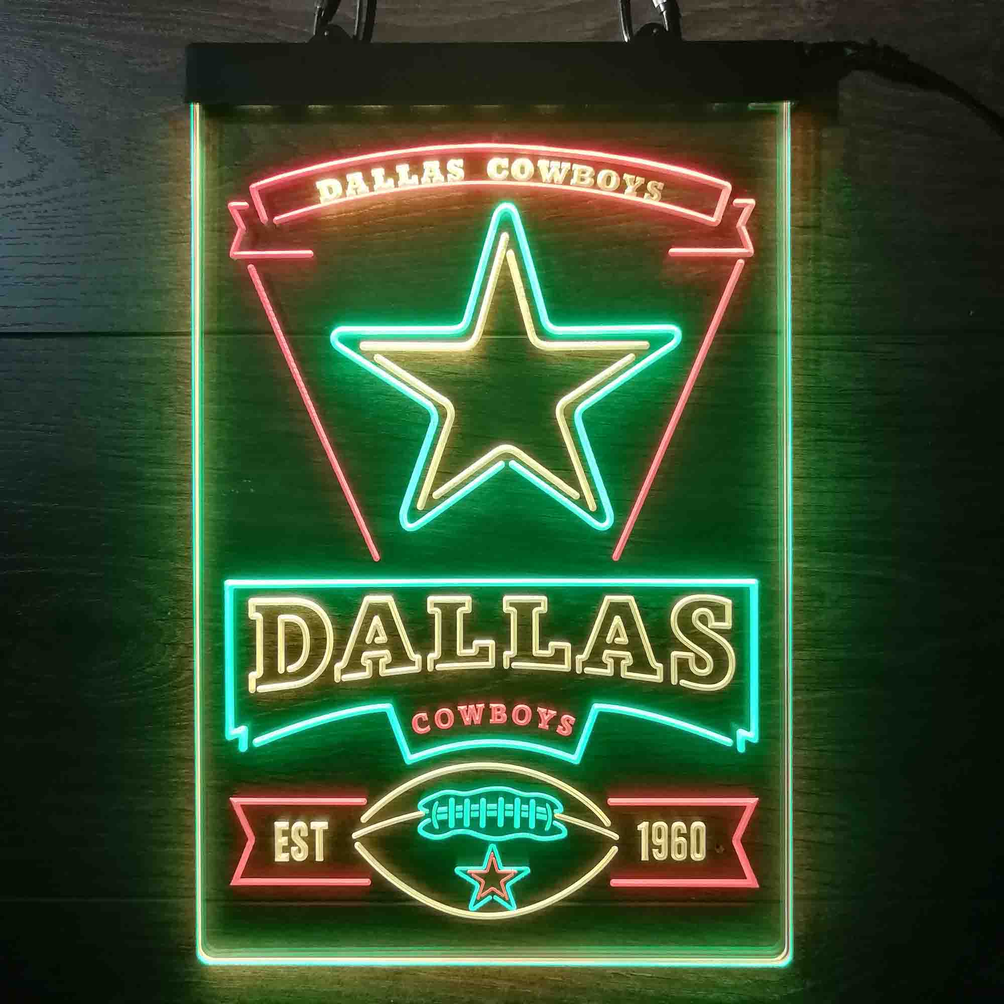 Dallas Cowboys LED Light Sign