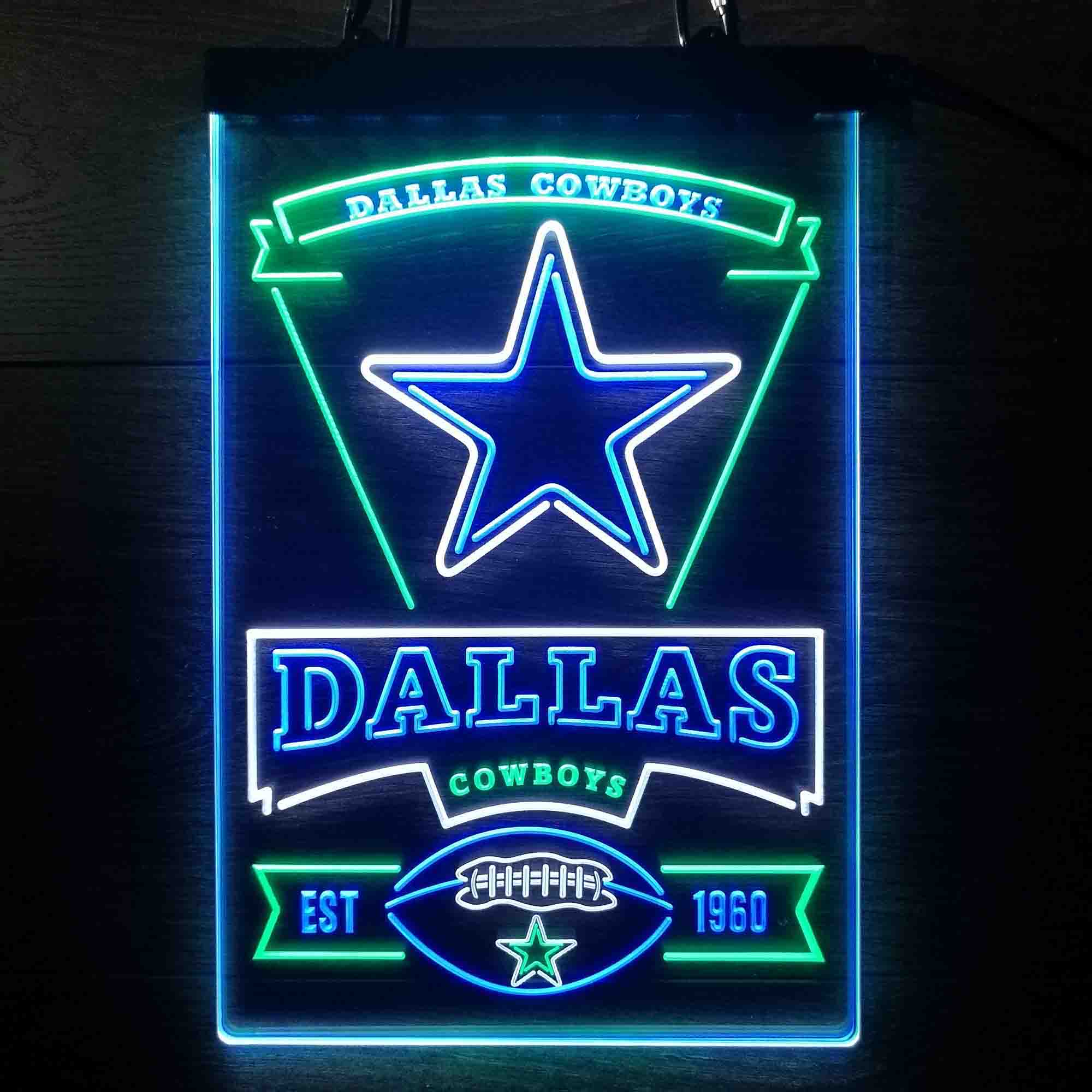 Dallas Cowboys LED Light Sign