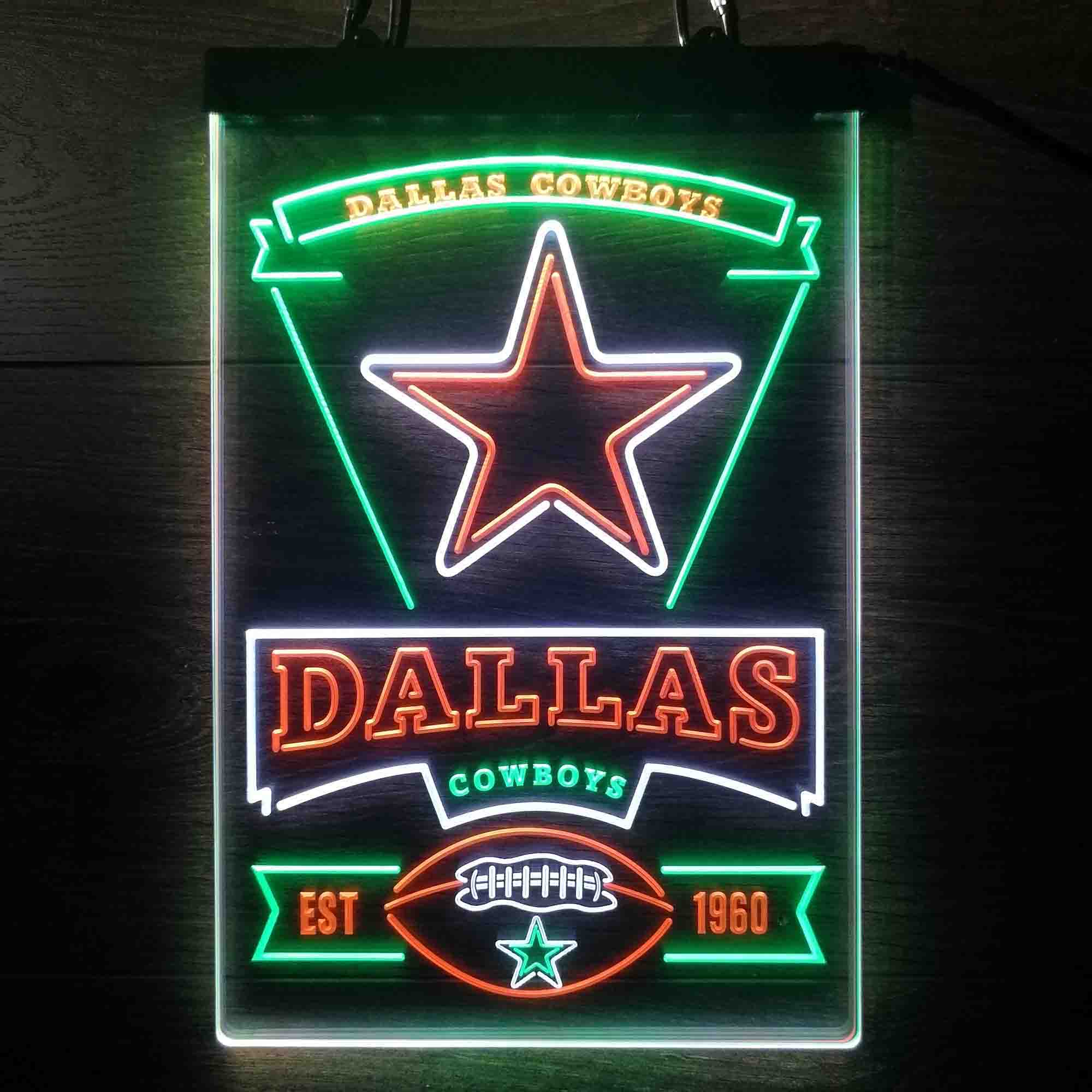 Dallas Cowboys LED Light Sign