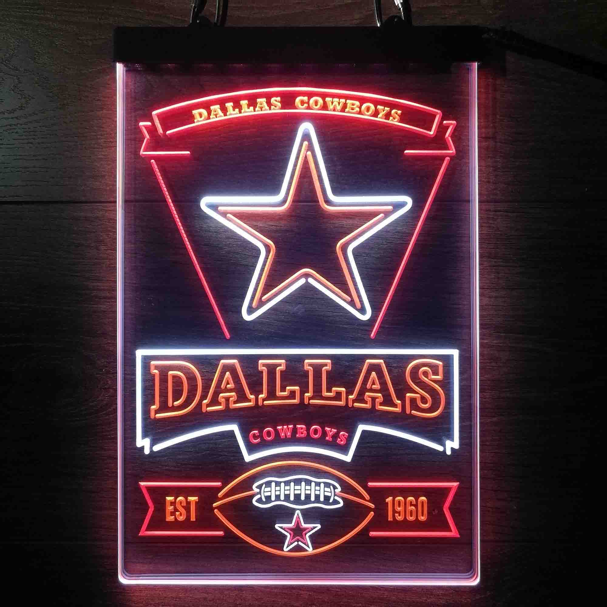 Dallas Cowboys LED Light Sign