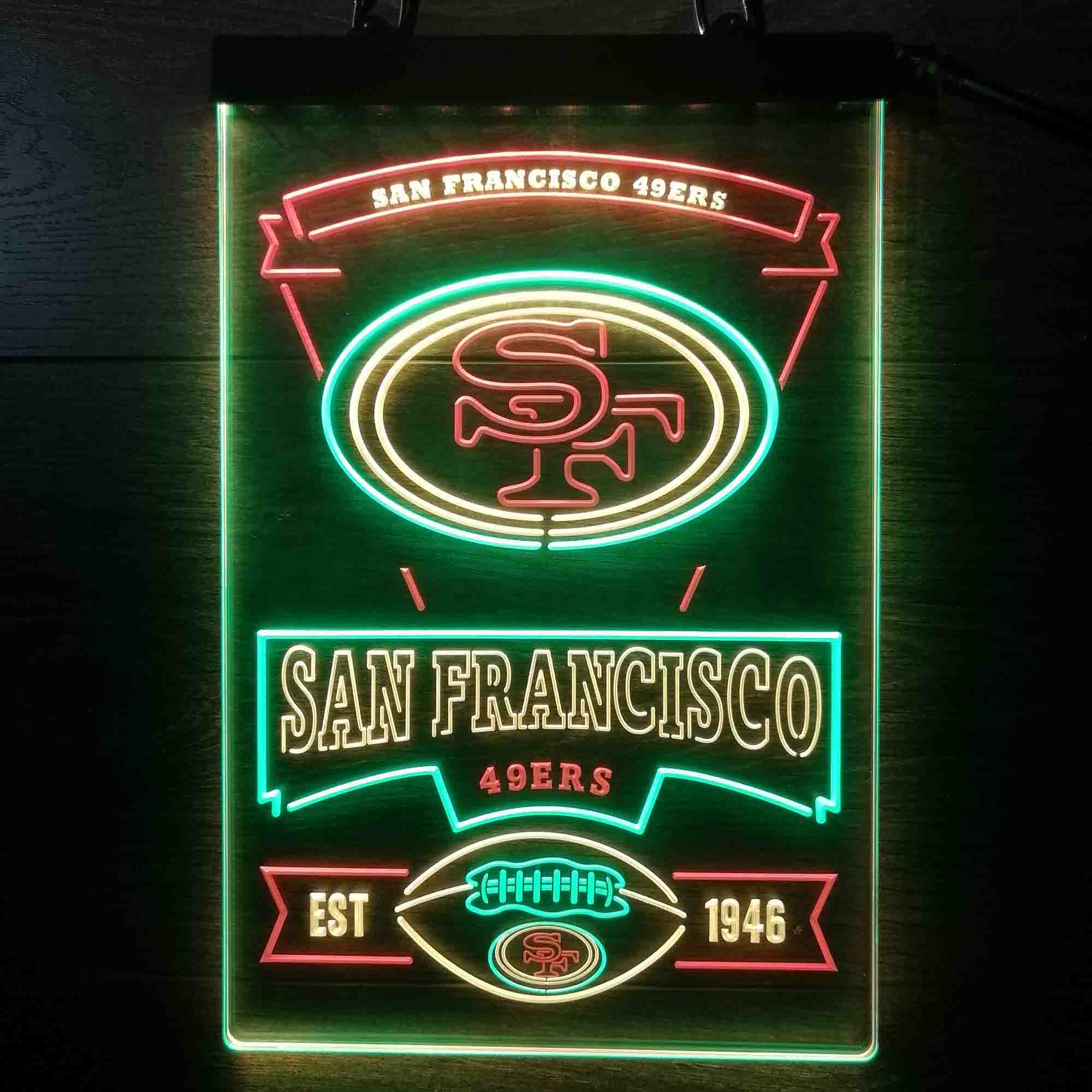 San Francisco 49ers Neon LED Light Sign