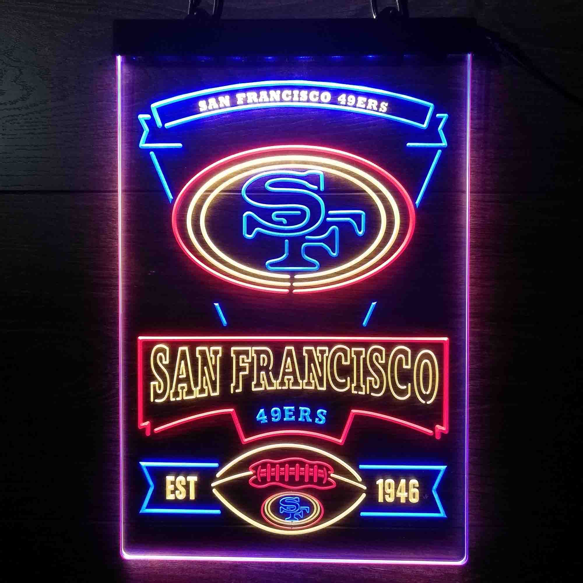 San Francisco 49ers Neon LED Light Sign