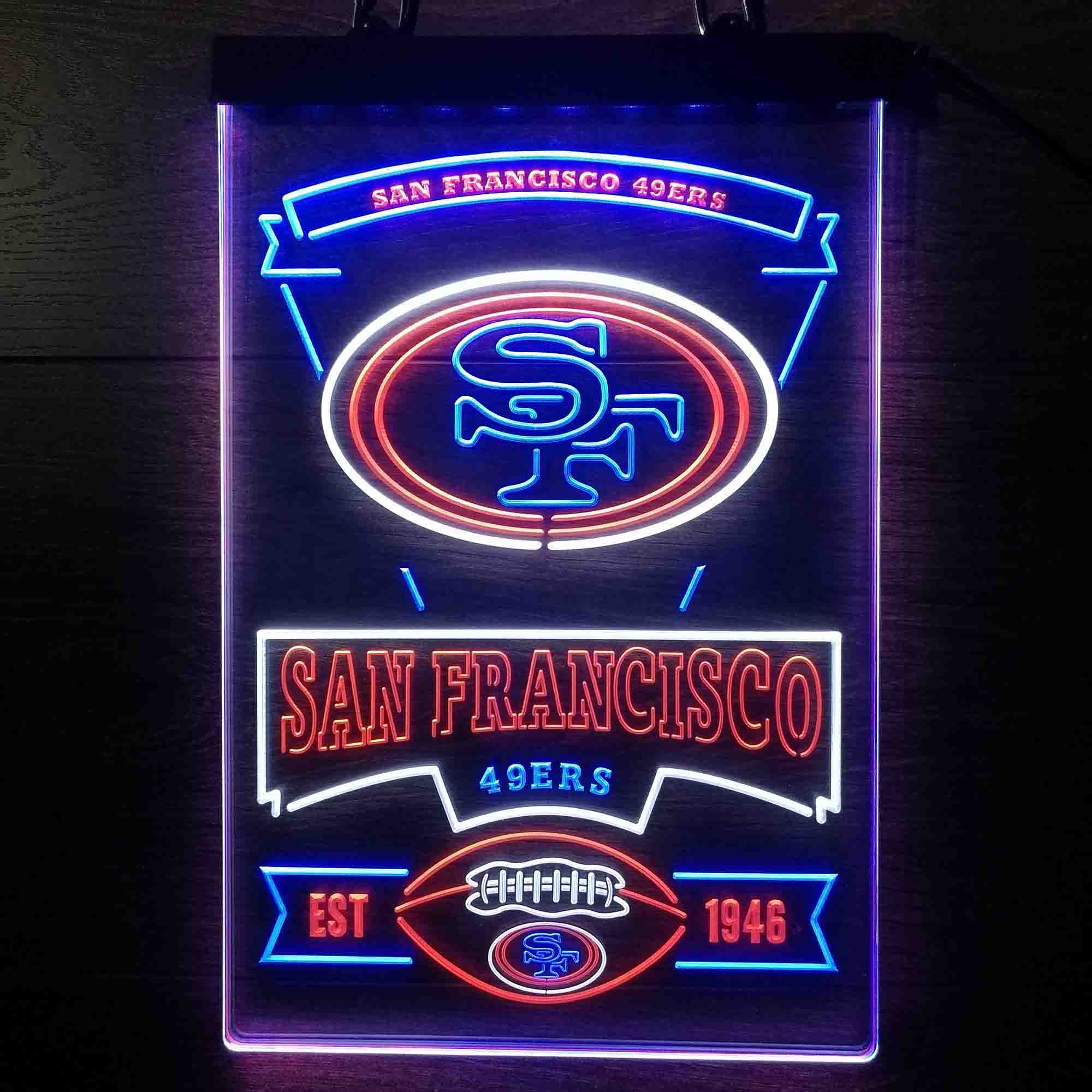 San Francisco 49ers Neon LED Light Sign