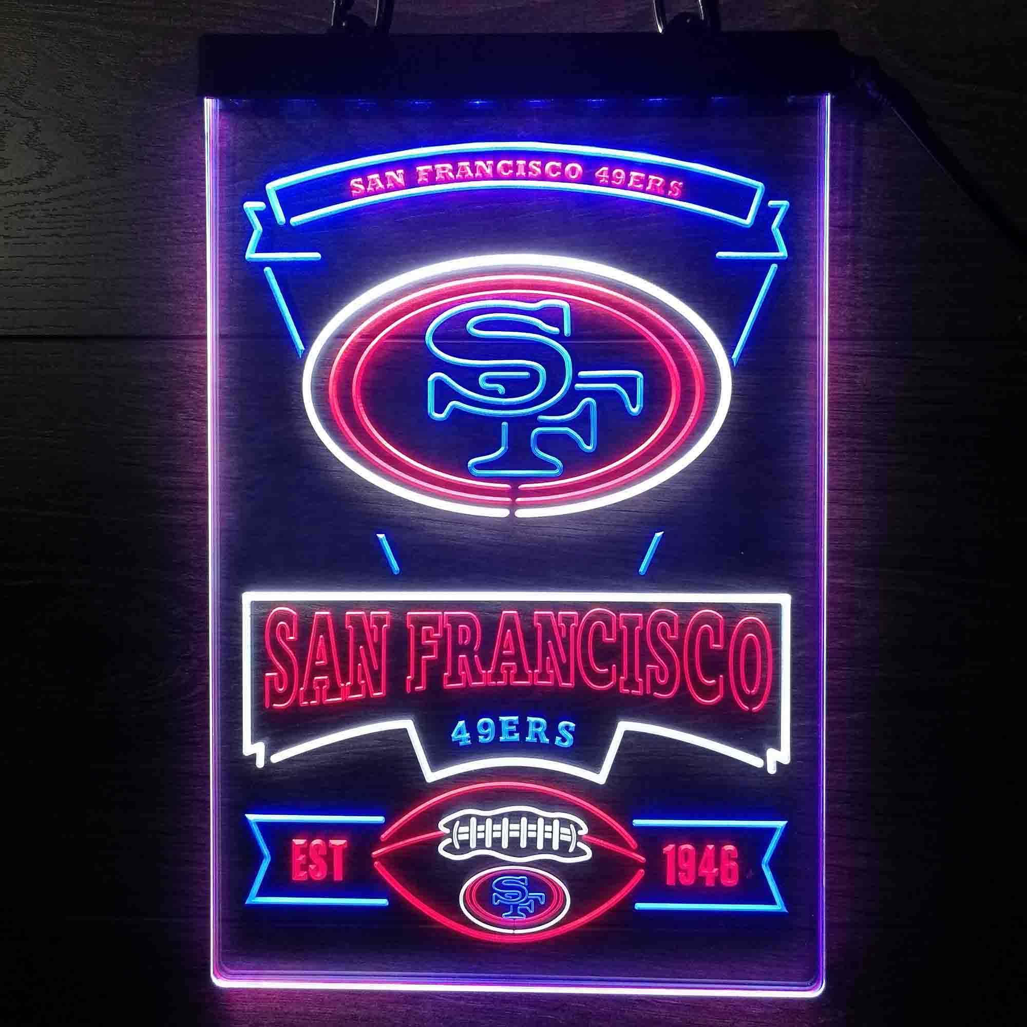 San Francisco 49ers Neon LED Light Sign