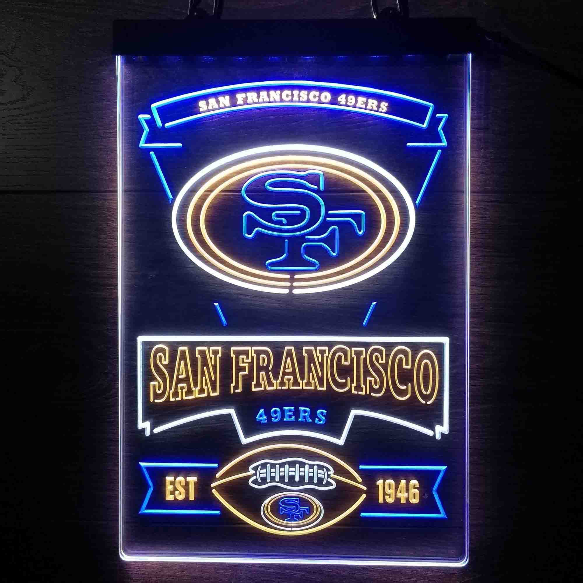 San Francisco 49ers Neon LED Light Sign