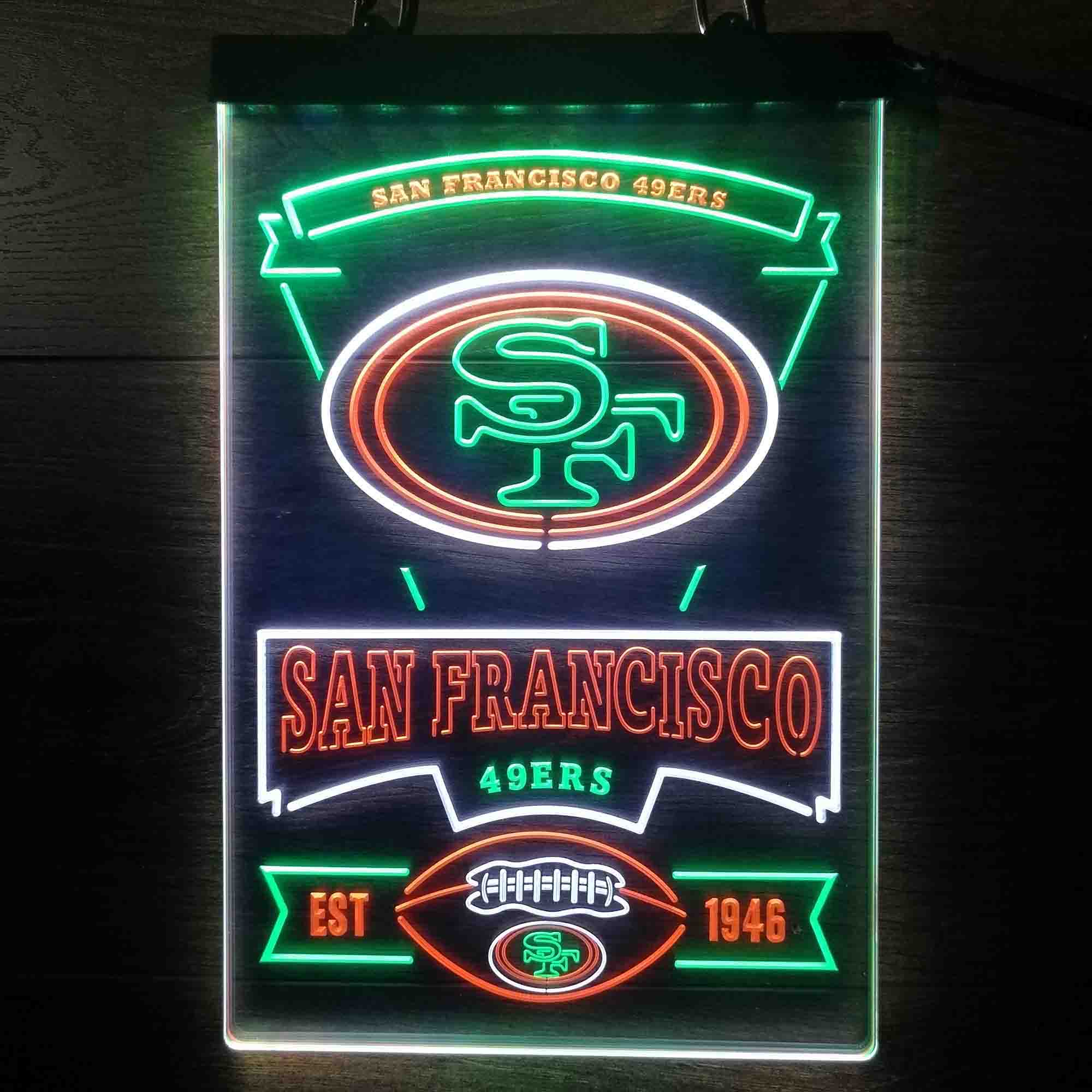 San Francisco 49ers Neon LED Light Sign 