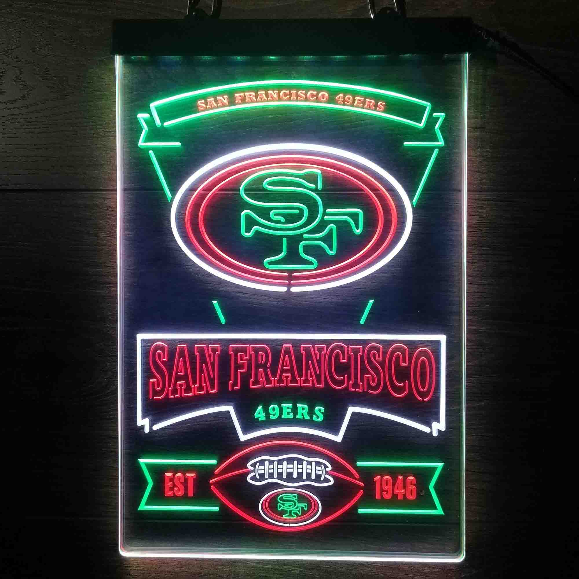 San Francisco 49ers Neon LED Light Sign