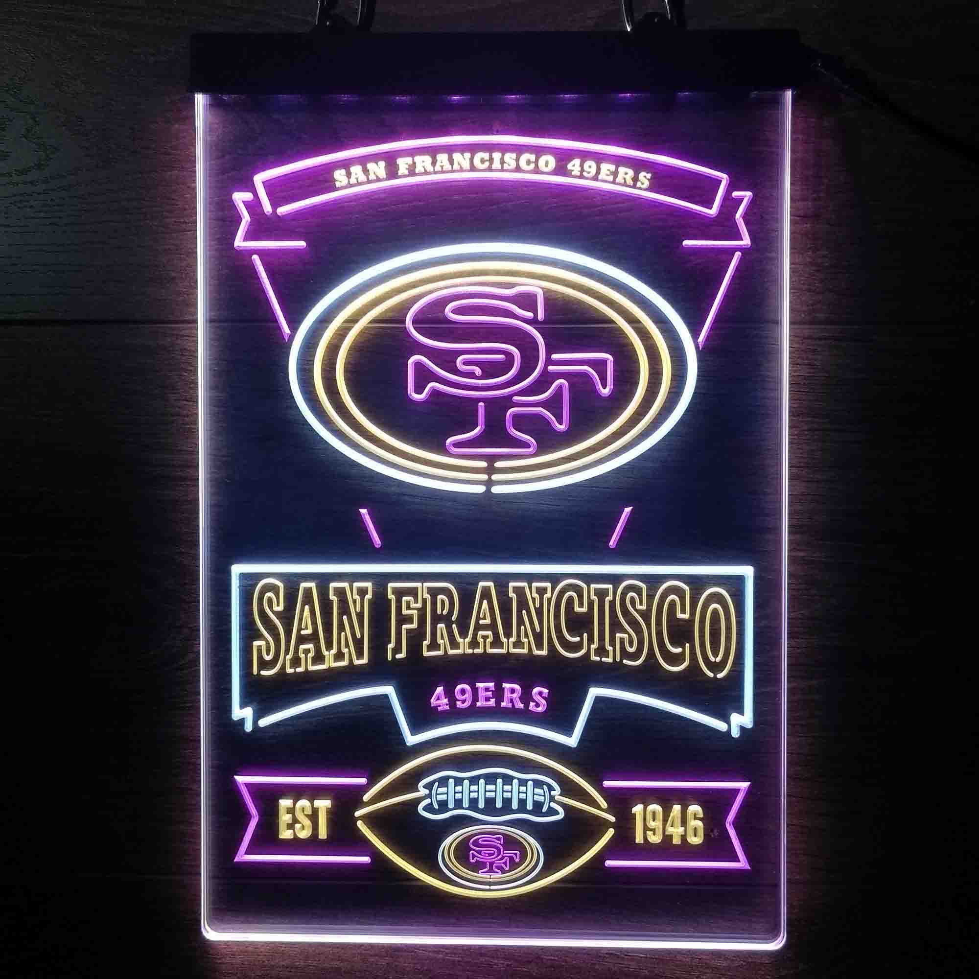 San Francisco 49ers Neon LED Light Sign