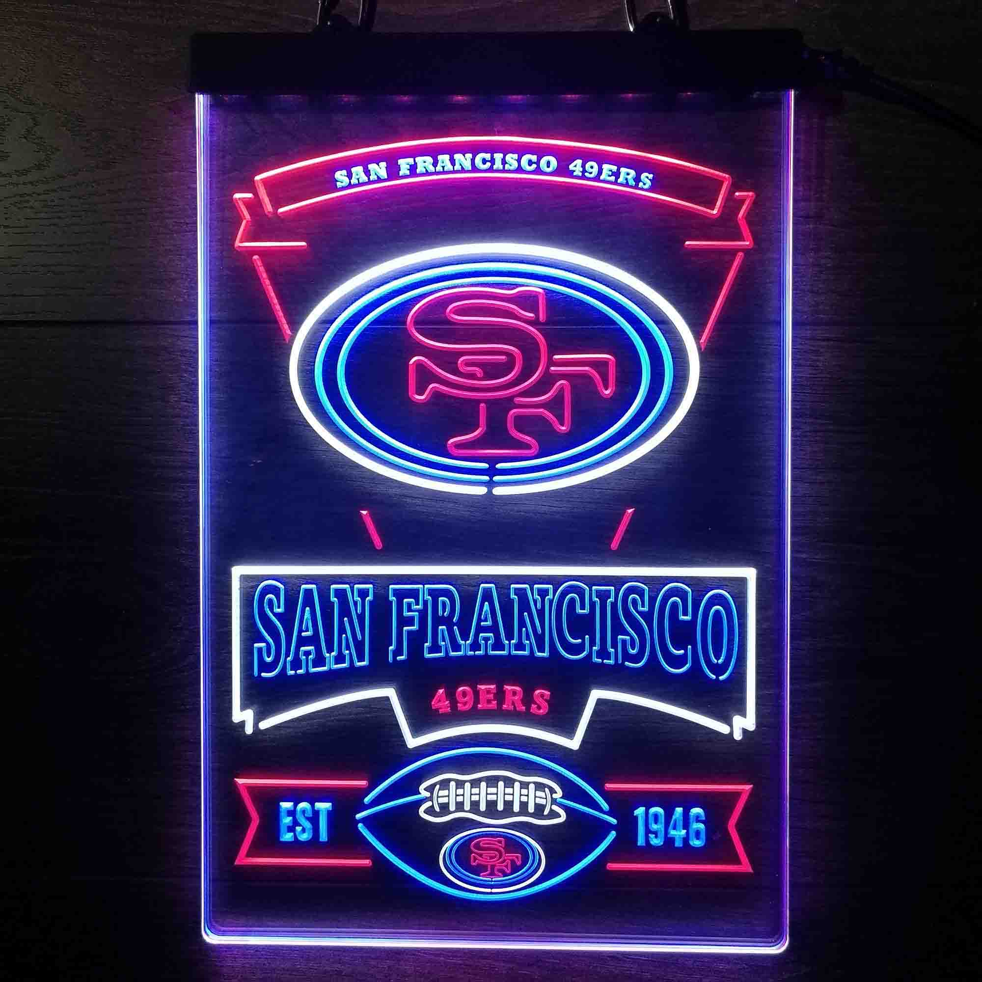 San Francisco 49ers Neon LED Light Sign