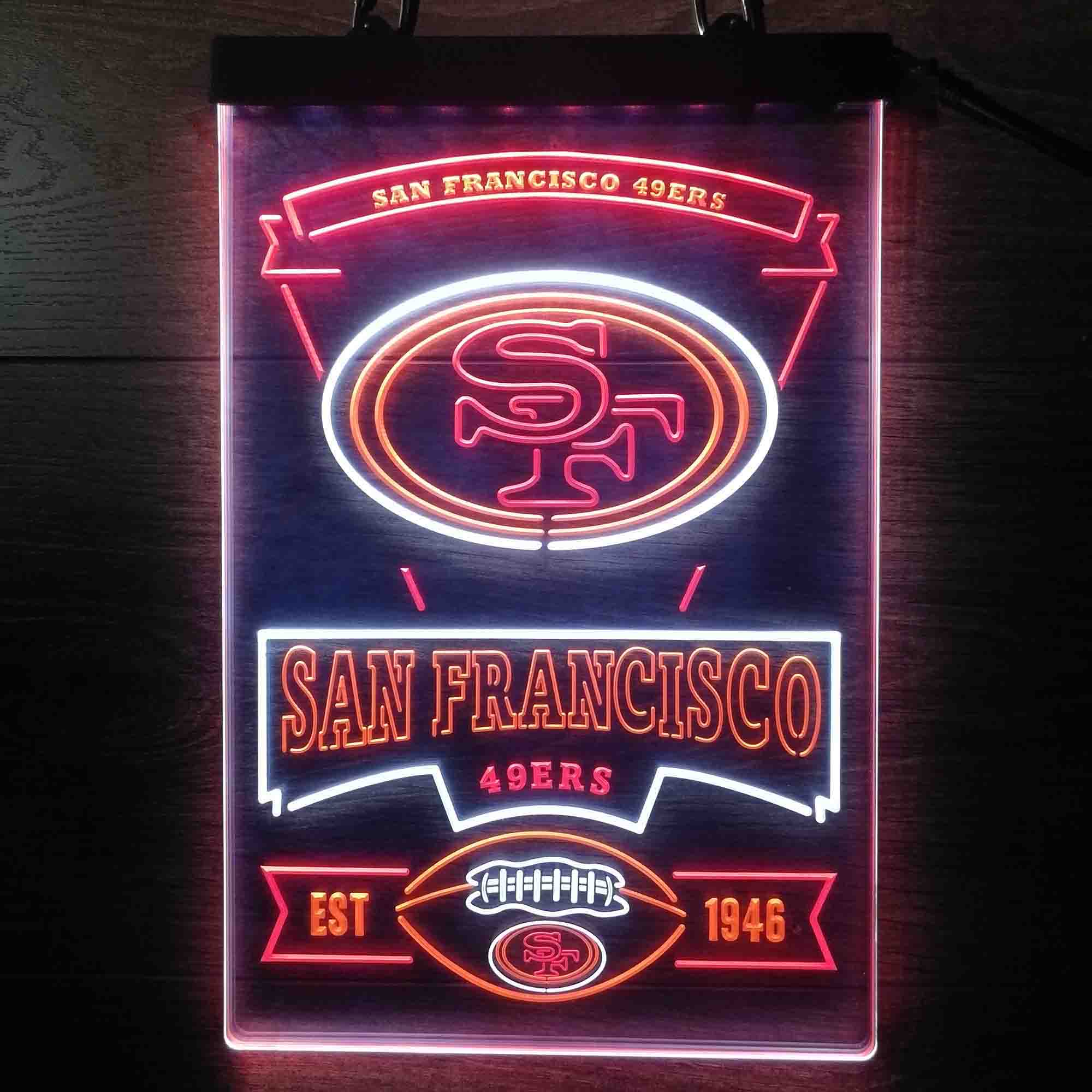 San Francisco 49ers Neon LED Light Sign