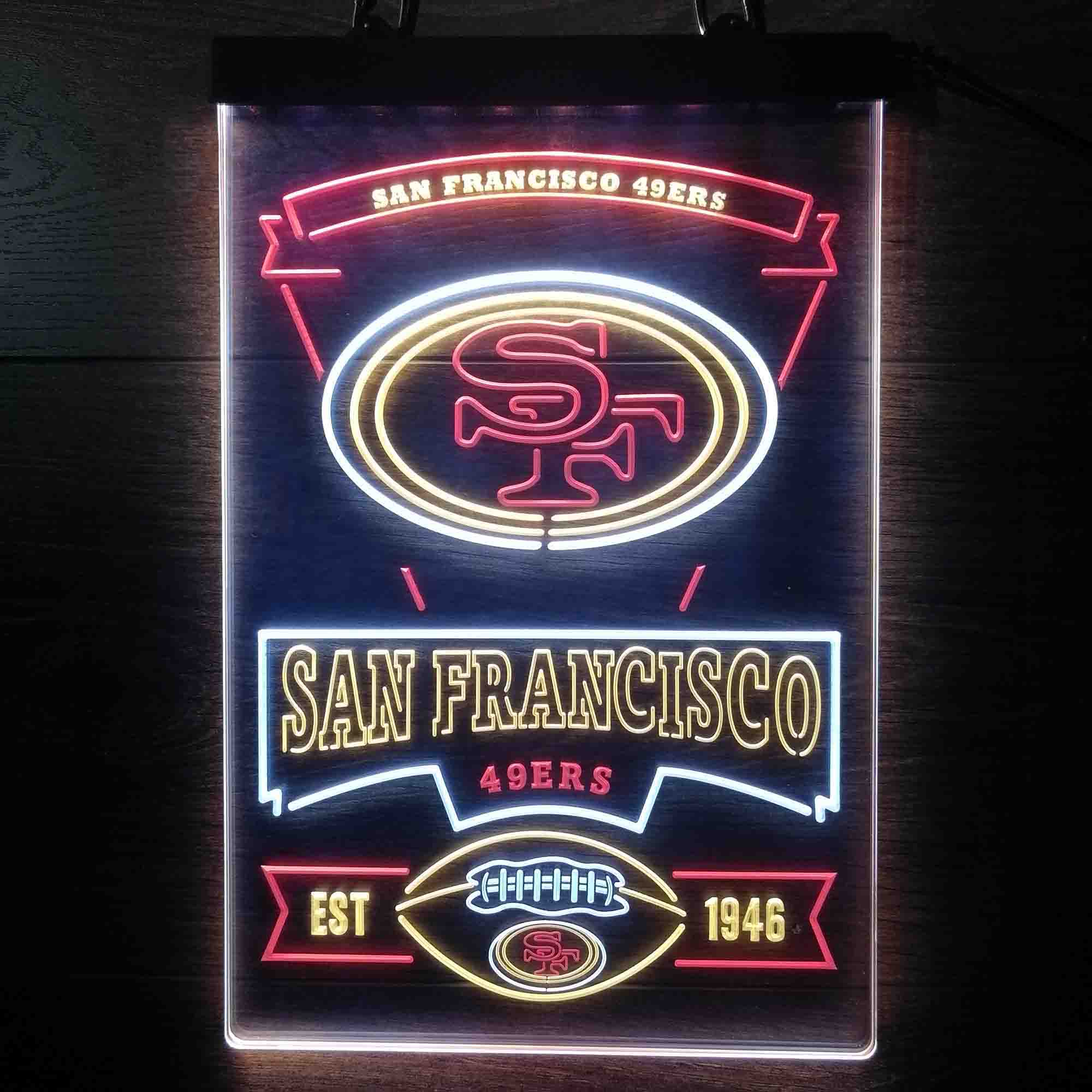 San Francisco 49ers Neon LED Light Sign