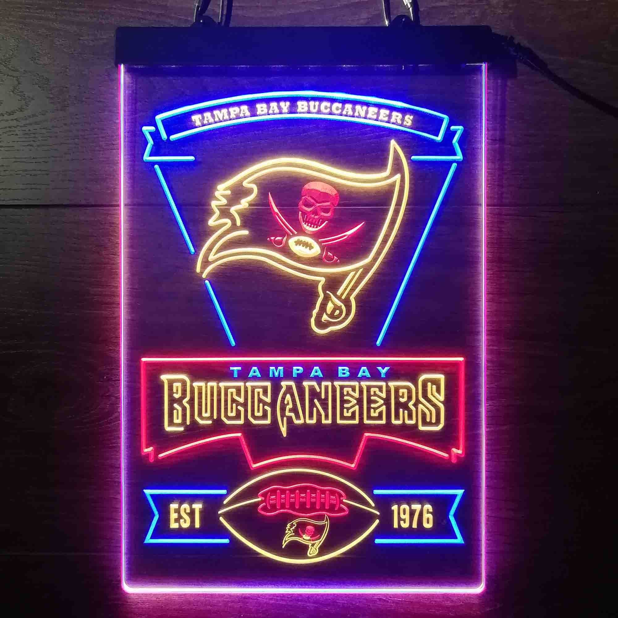 Tampa Bay Buccaneers Led Light Sign