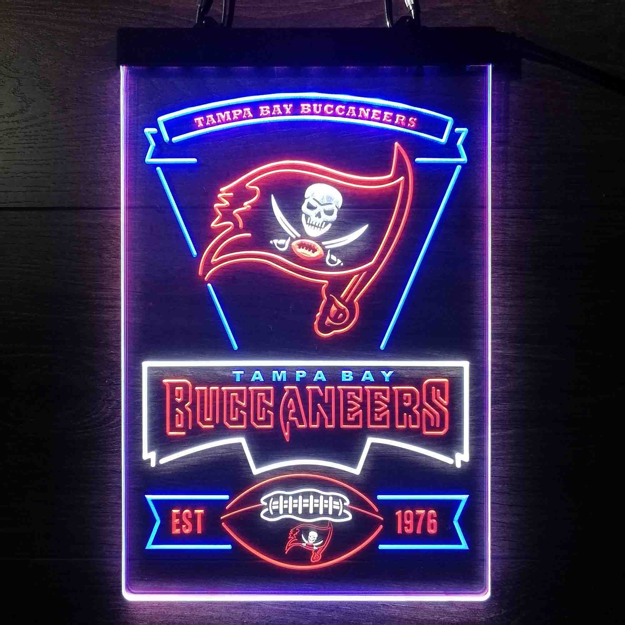 Tampa Bay Buccaneers Led Light Sign