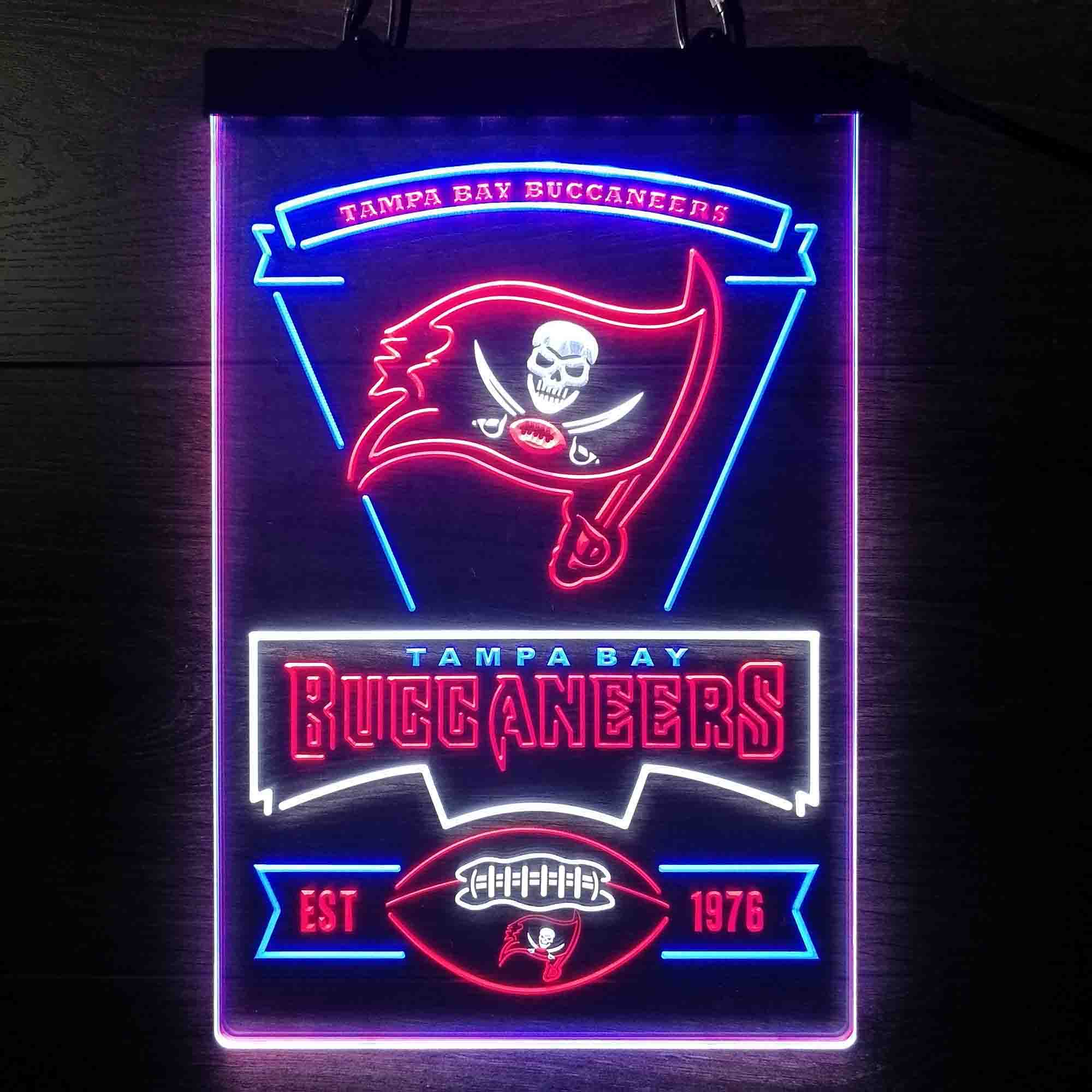 Tampa Bay Buccaneers Led Light Sign