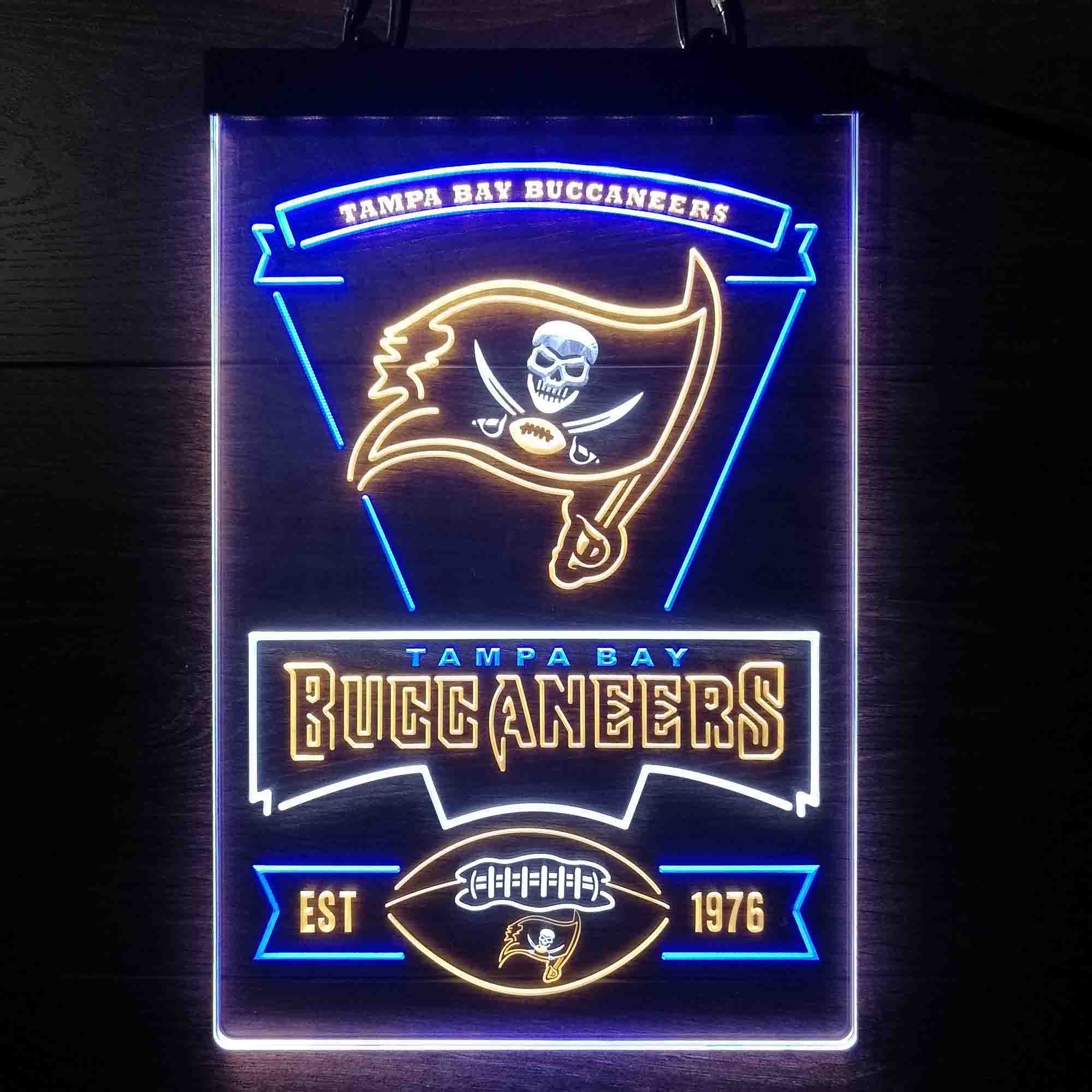 Tampa Bay Buccaneers Led Light Sign