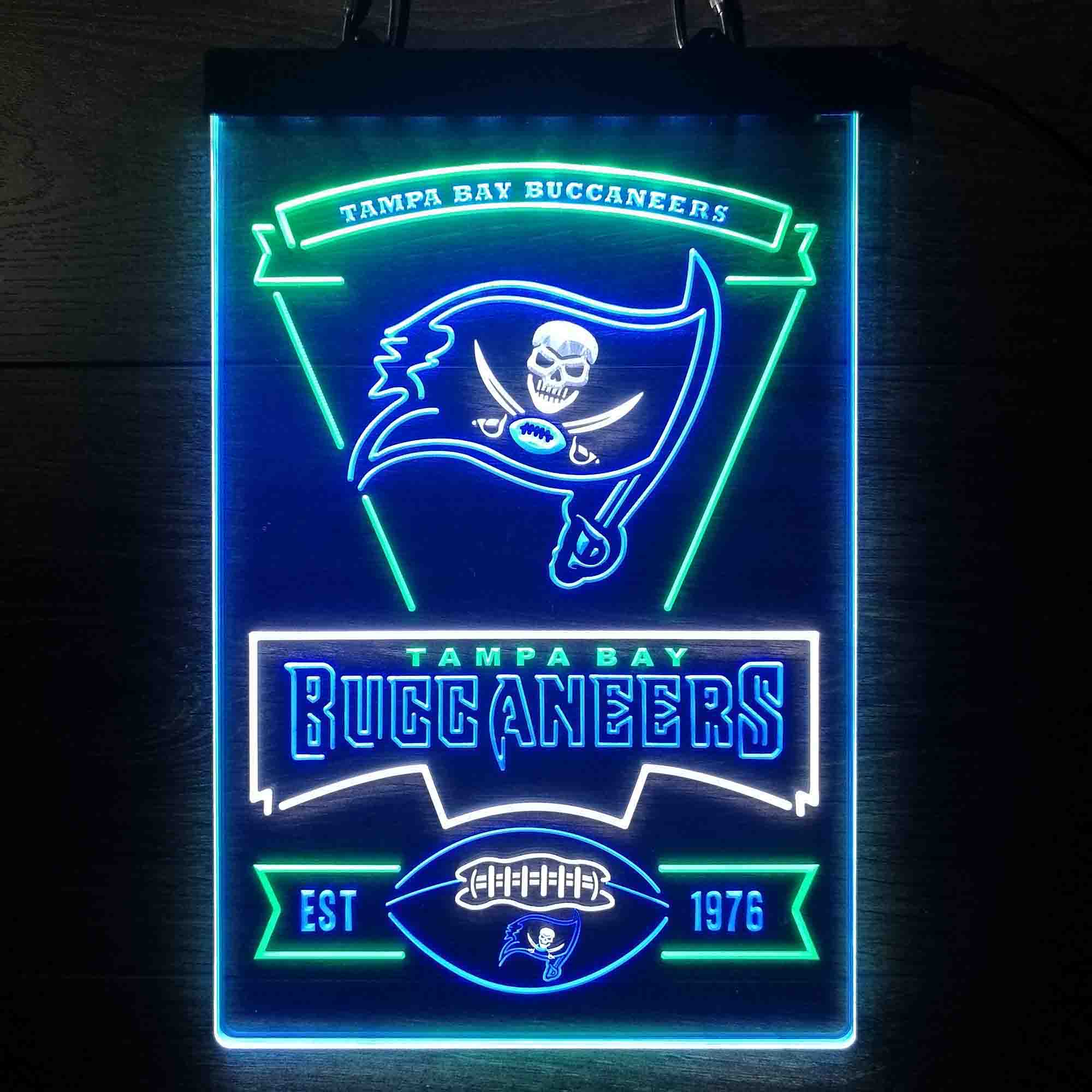 Tampa Bay Buccaneers Led Light Sign