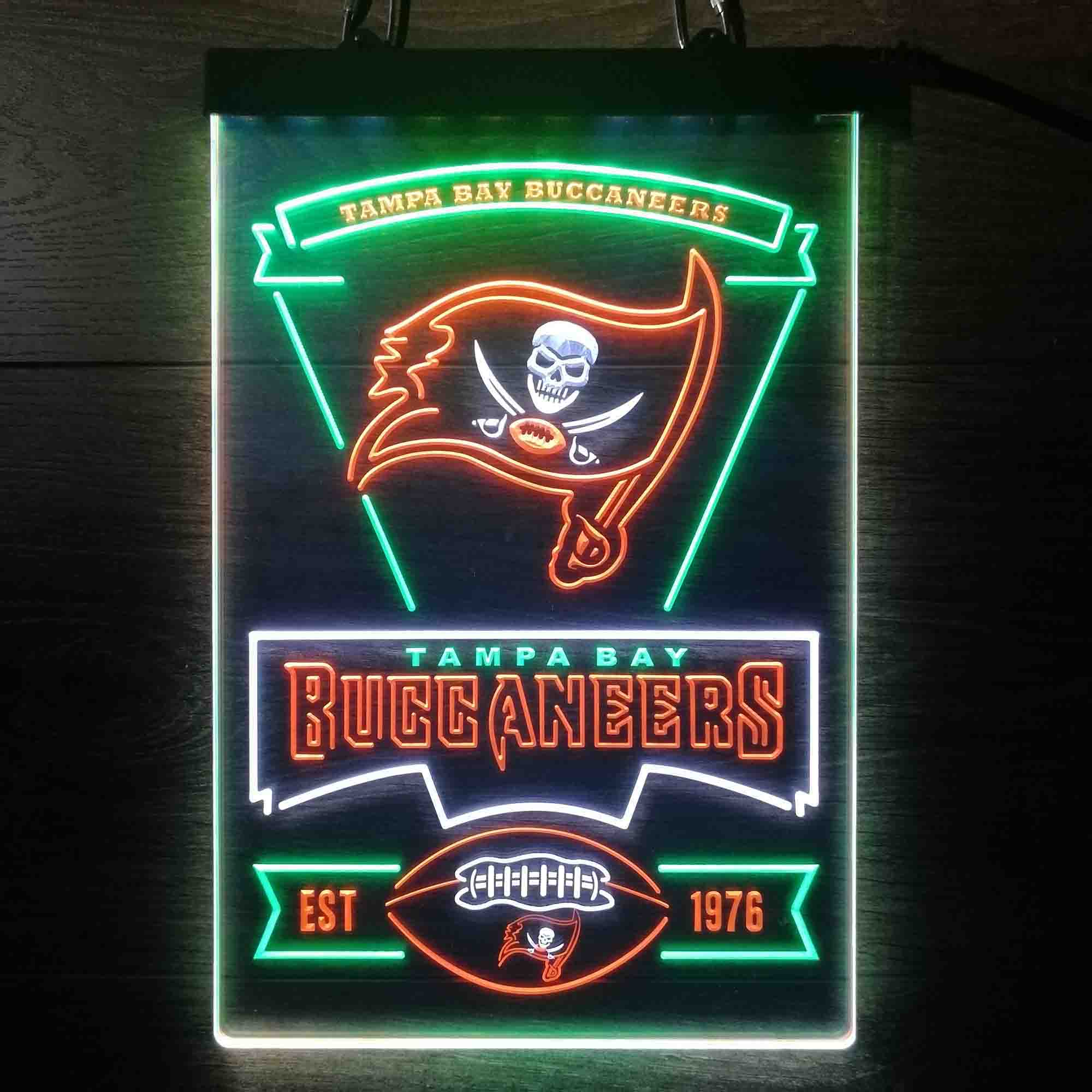 Tampa Bay Buccaneers Led Light Sign