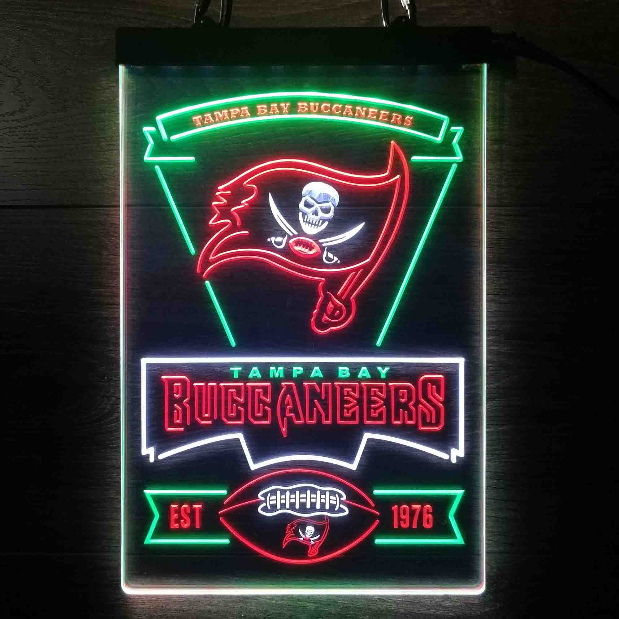 Tampa Bay Buccaneers Led Light Sign