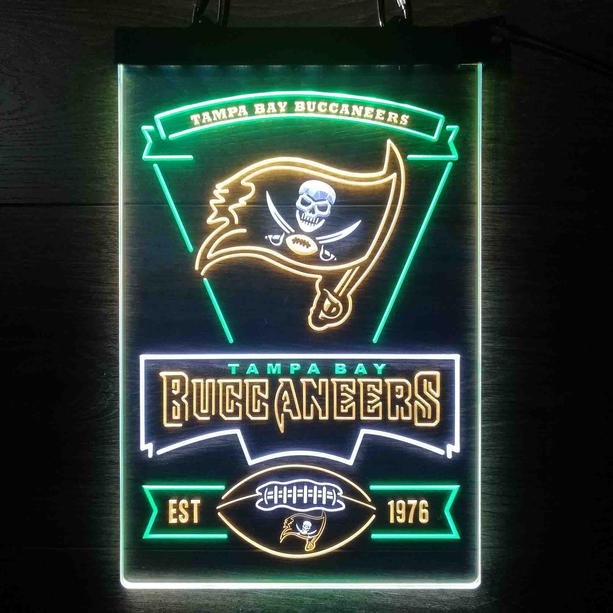 Tampa Bay Buccaneers Led Light Sign