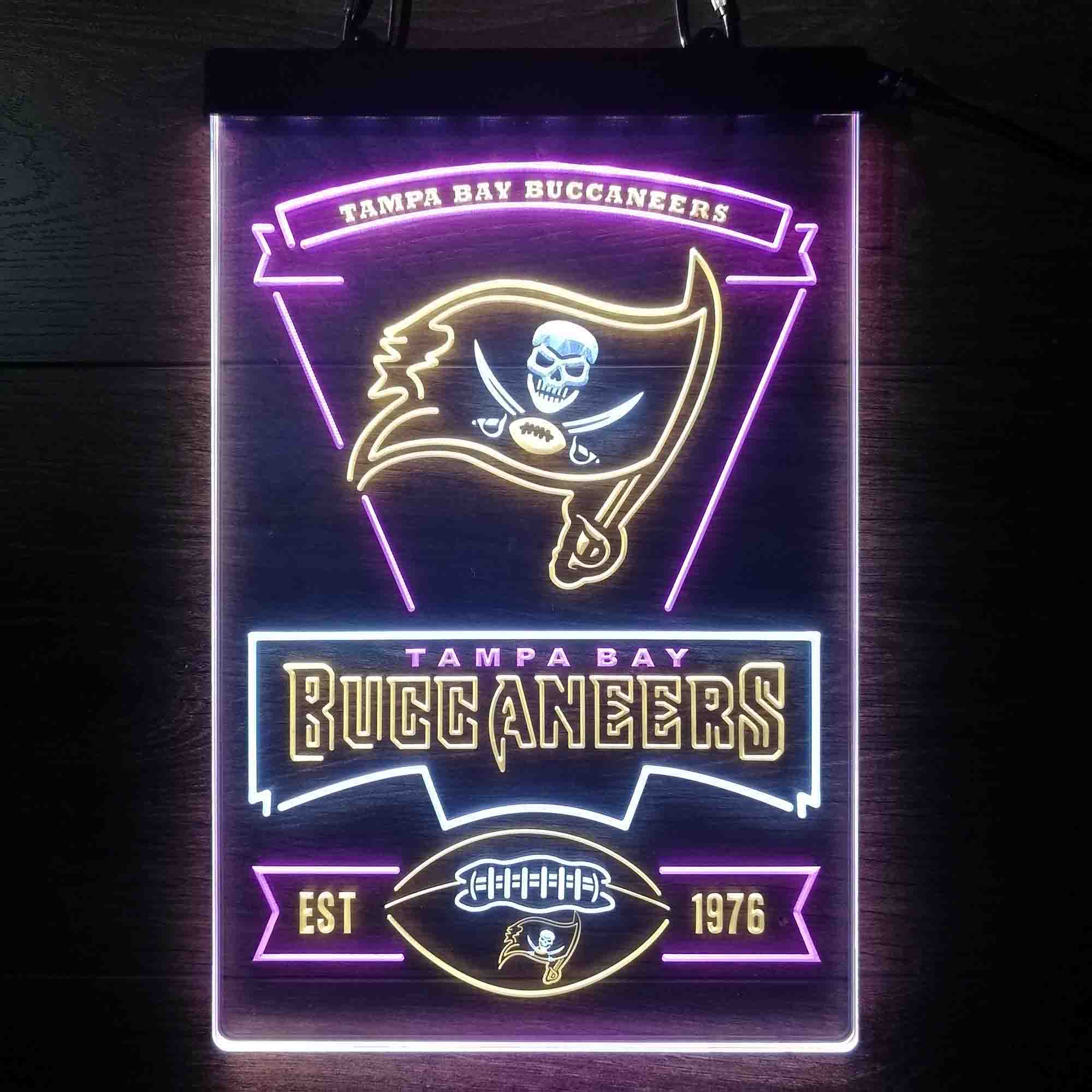 Tampa Bay Buccaneers Led Light Sign