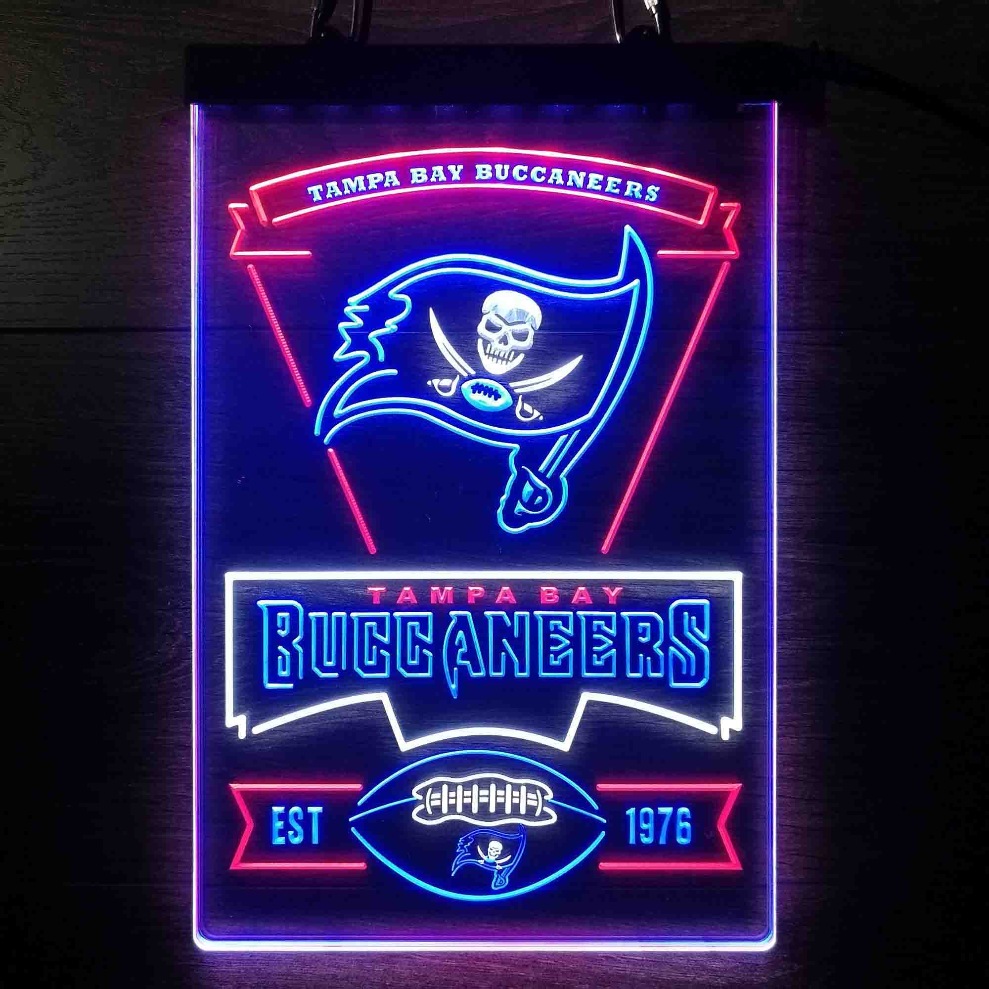 Tampa Bay Buccaneers Led Light Sign