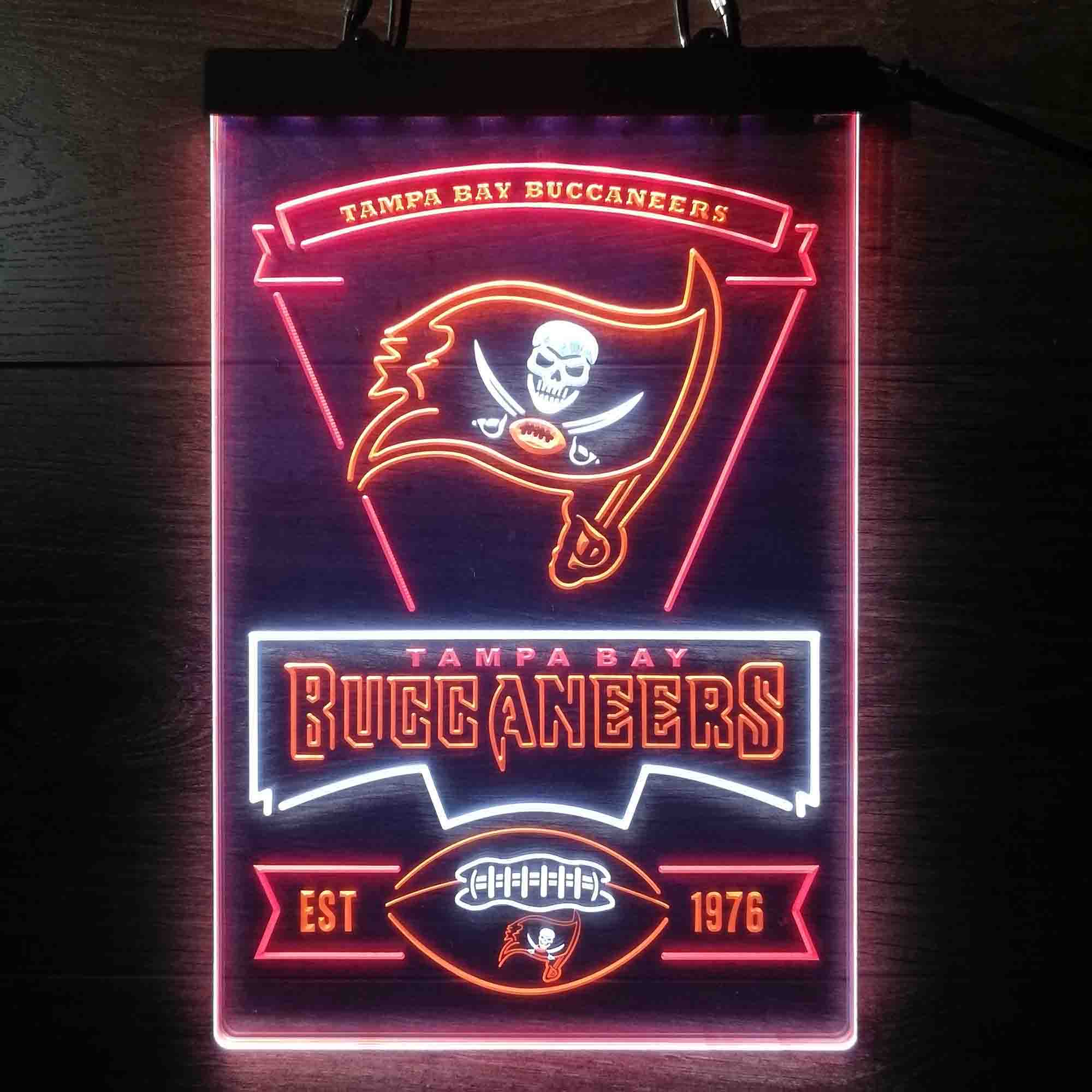 Tampa Bay Buccaneers Led Light Sign